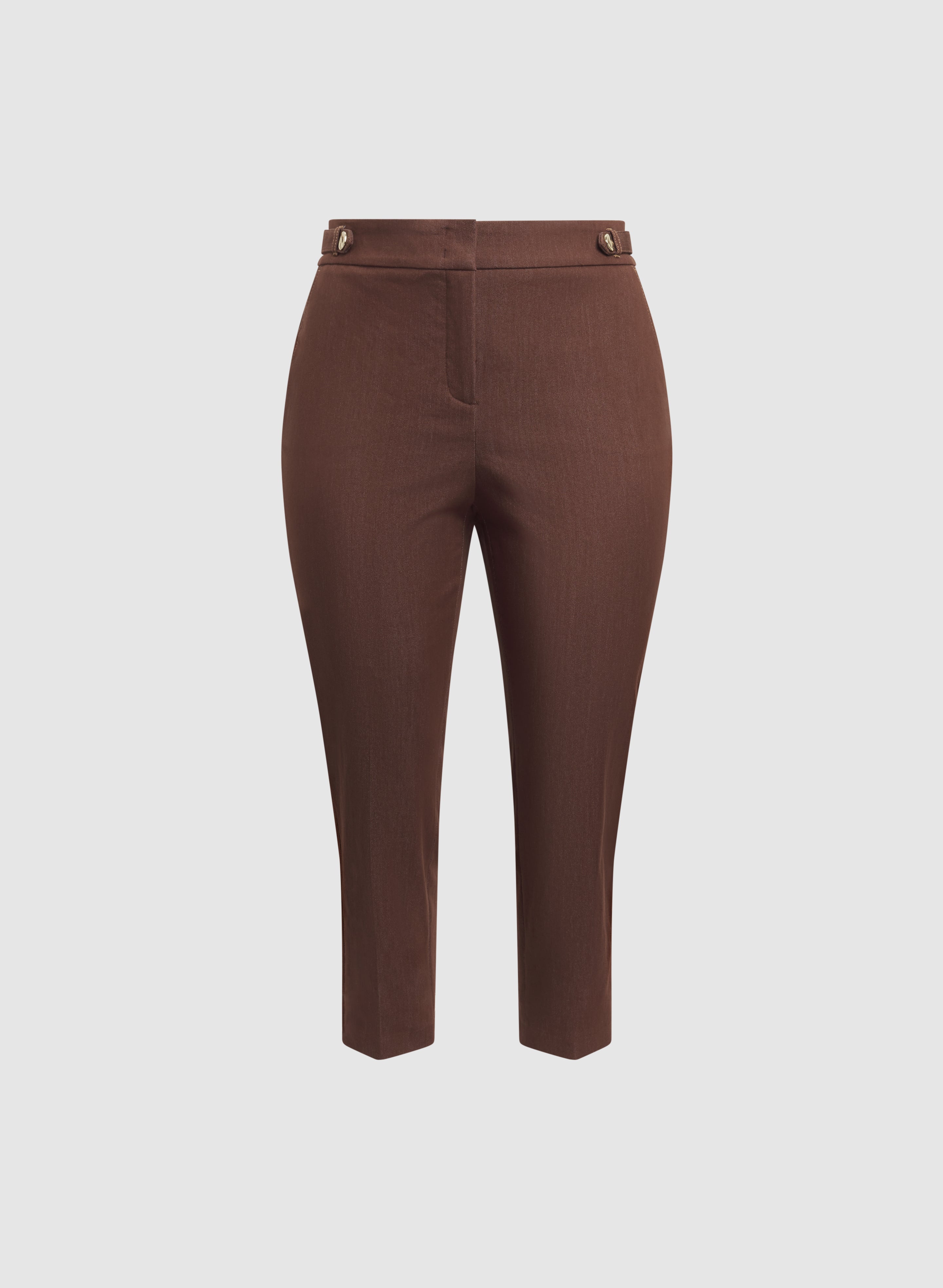 Emma Slim-Leg Denim Pants-Tactilefable