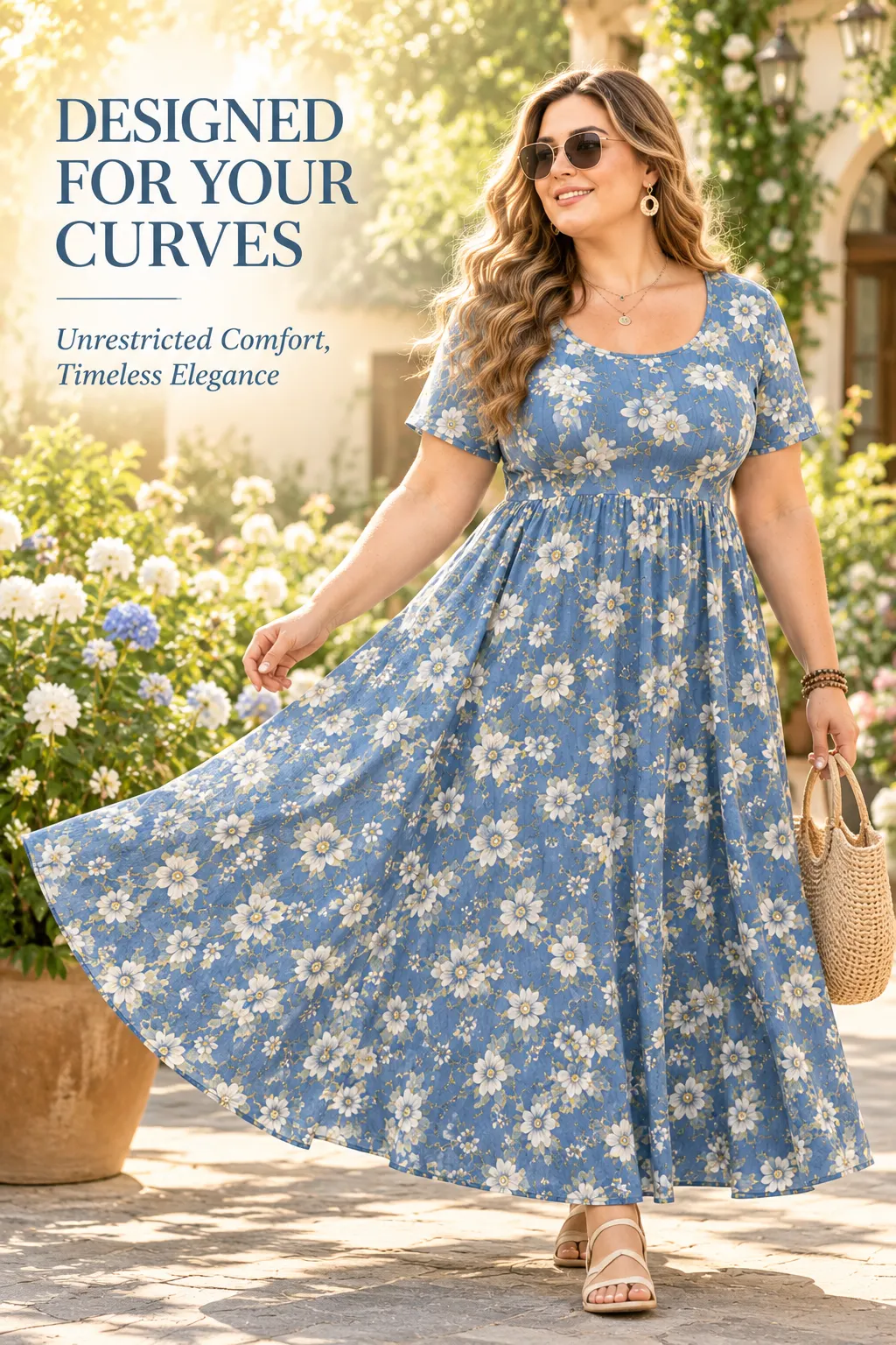 Maya Floral Maxi Dress-Tactilefable