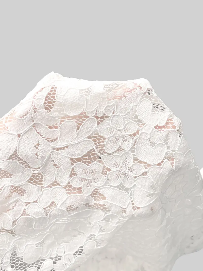 Women's Spring Summer Stand Collar Button Front Lace Vest, Floral Cut Out Hem, Lightweight Breathable Slim Fit, Casual Street Style Aesthetic Top, Fashion Vest Women's Spring Summer Stand Collar Button Front Lace Vest, Floral Cut Out Hem, Lightweight Breathable Slim Fit, Casual Street Style Aesthetic Top, Fashion Vest