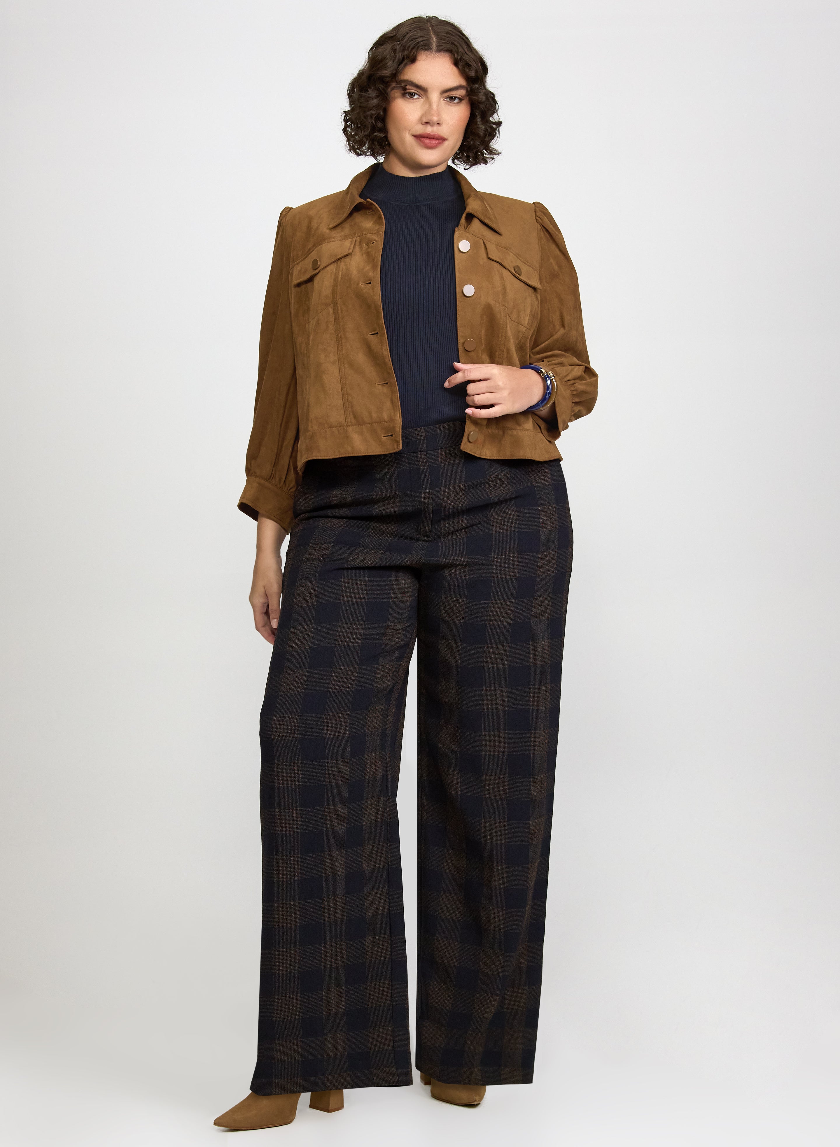 Faux-Suede Jacket-Tactilefable