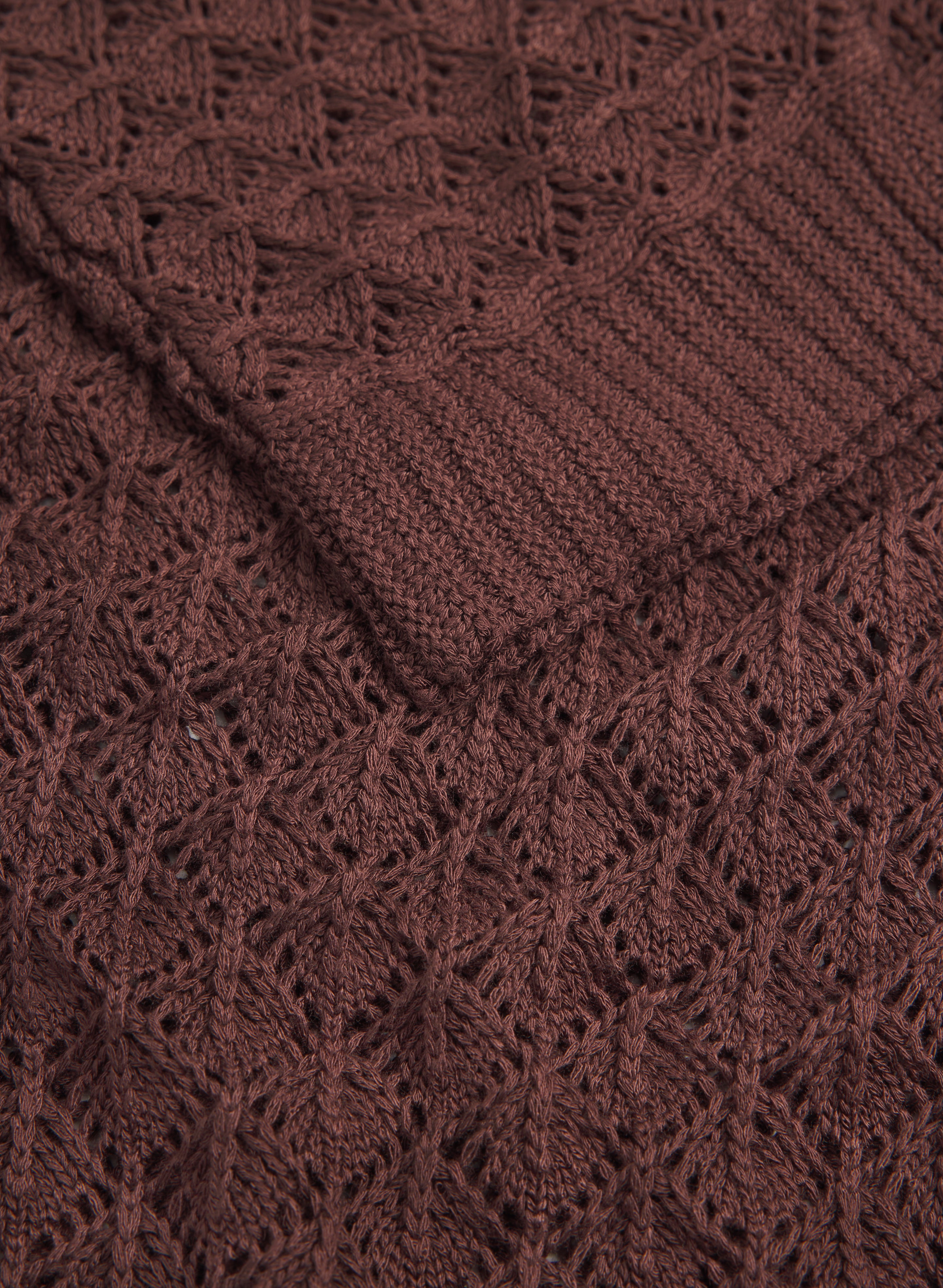Open Knit Cardigan-Tactilefable