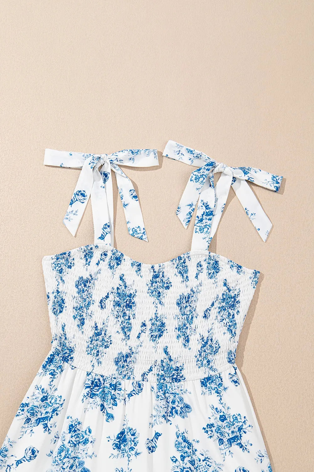 Bluebell Tie-Shoulder Midi Dress-Tactilefable