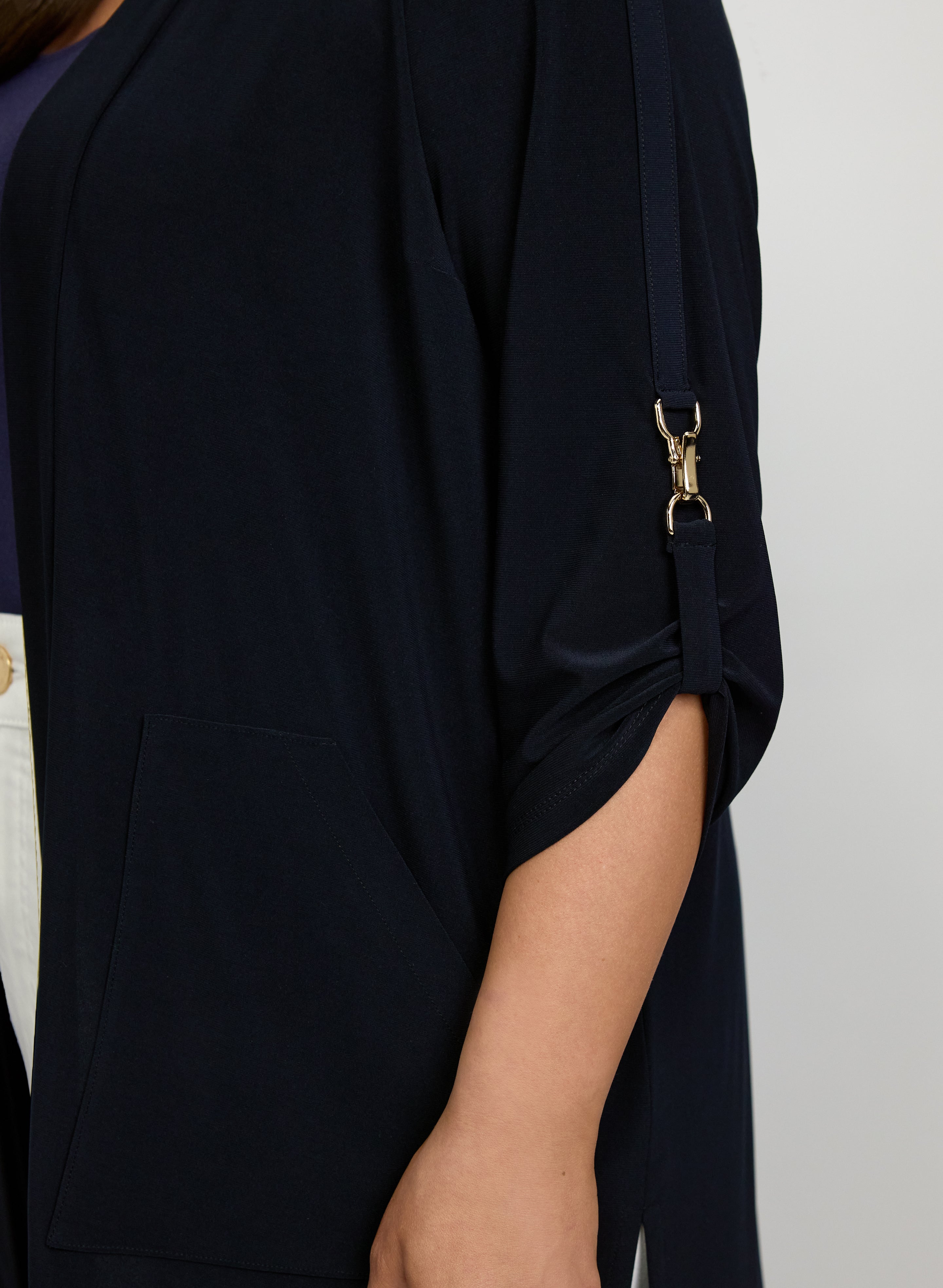 Hardware Detail Cardigan-Tactilefable