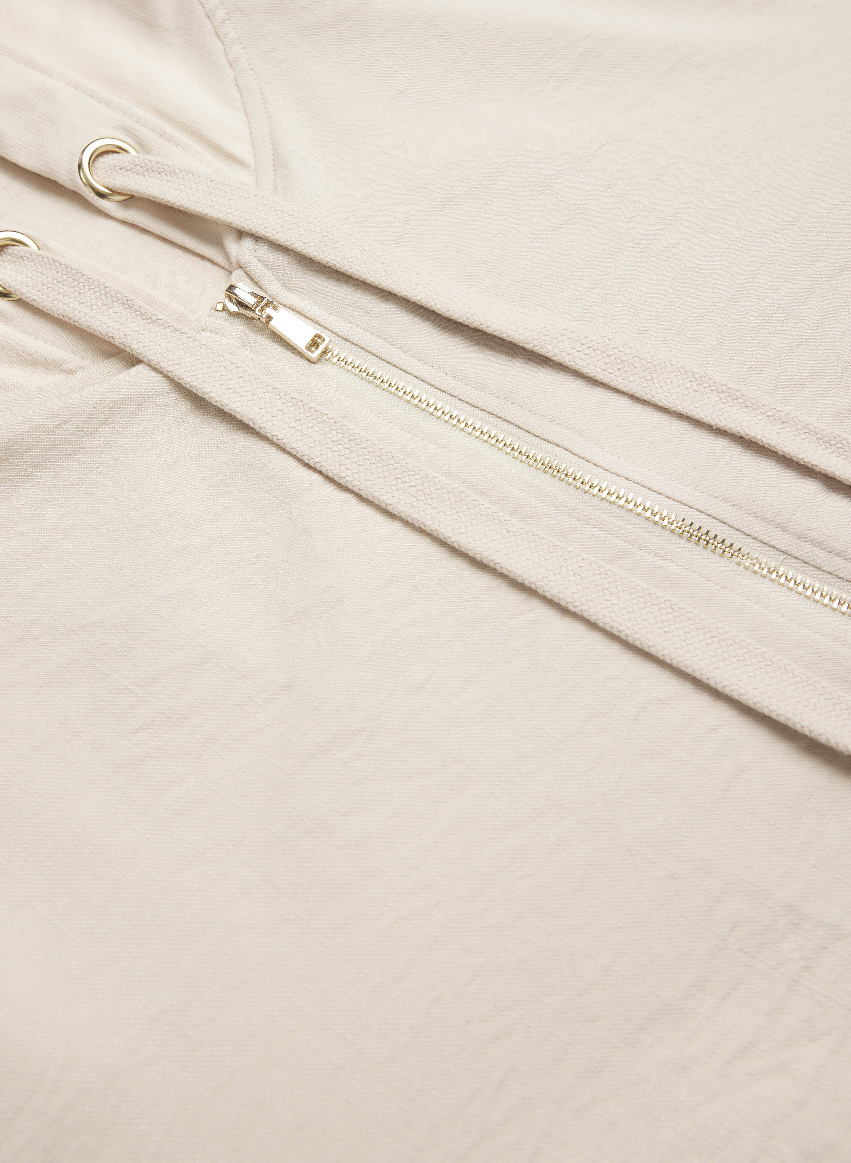 Zip-Up Hooded Top-Tactilefable