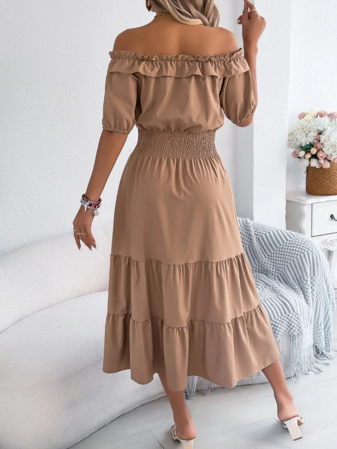 Twirl Me Away Tiered Dress | 3 Colors | Poundton-Tactilefable
