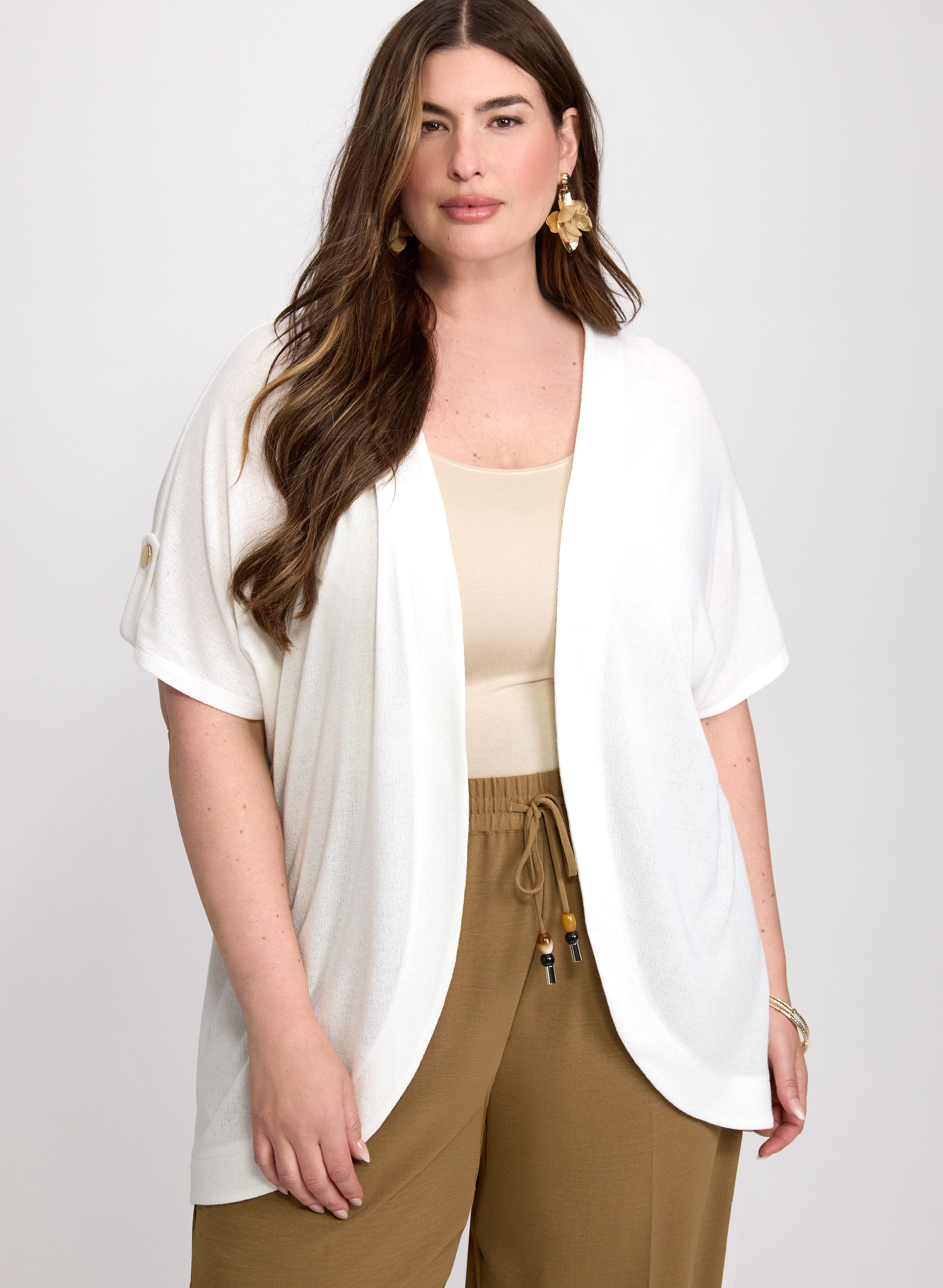 Open-Front Cardigan-Tactilefable