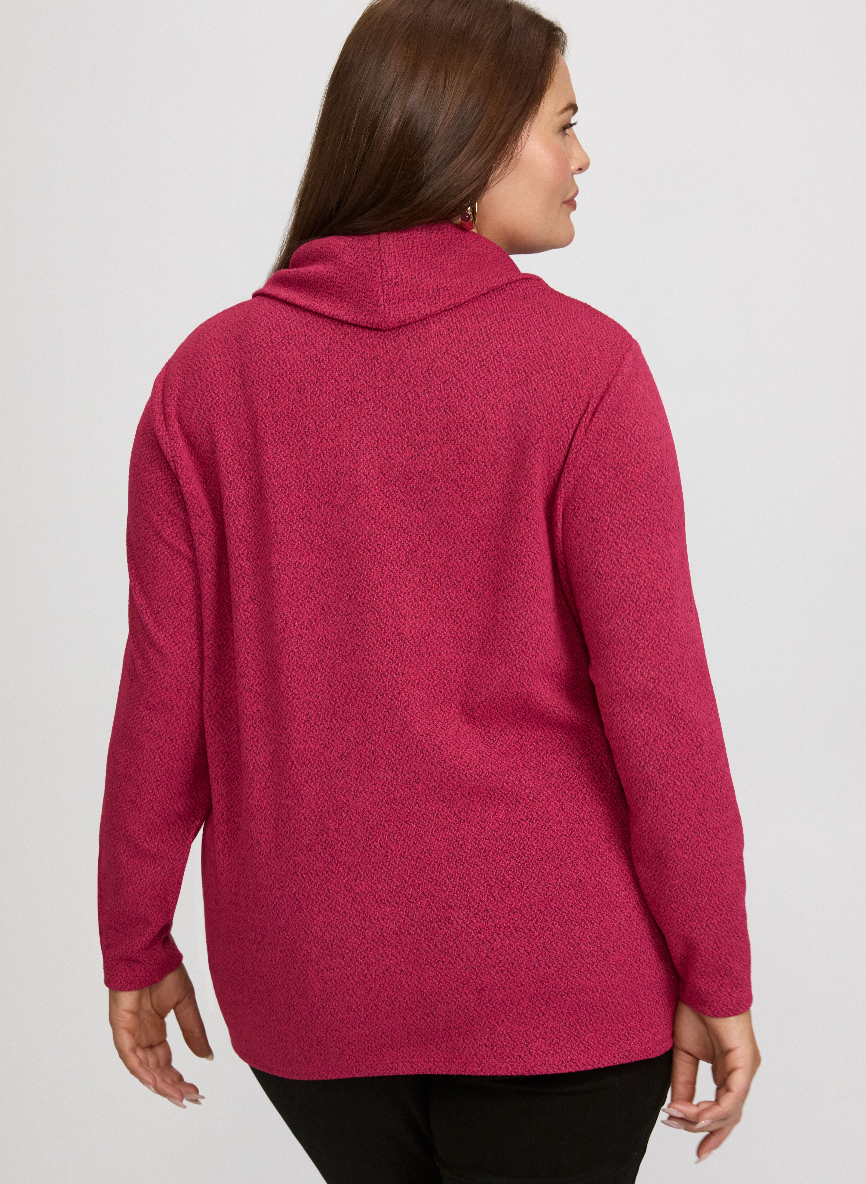 Cowl Neck Pullover-Tactilefable