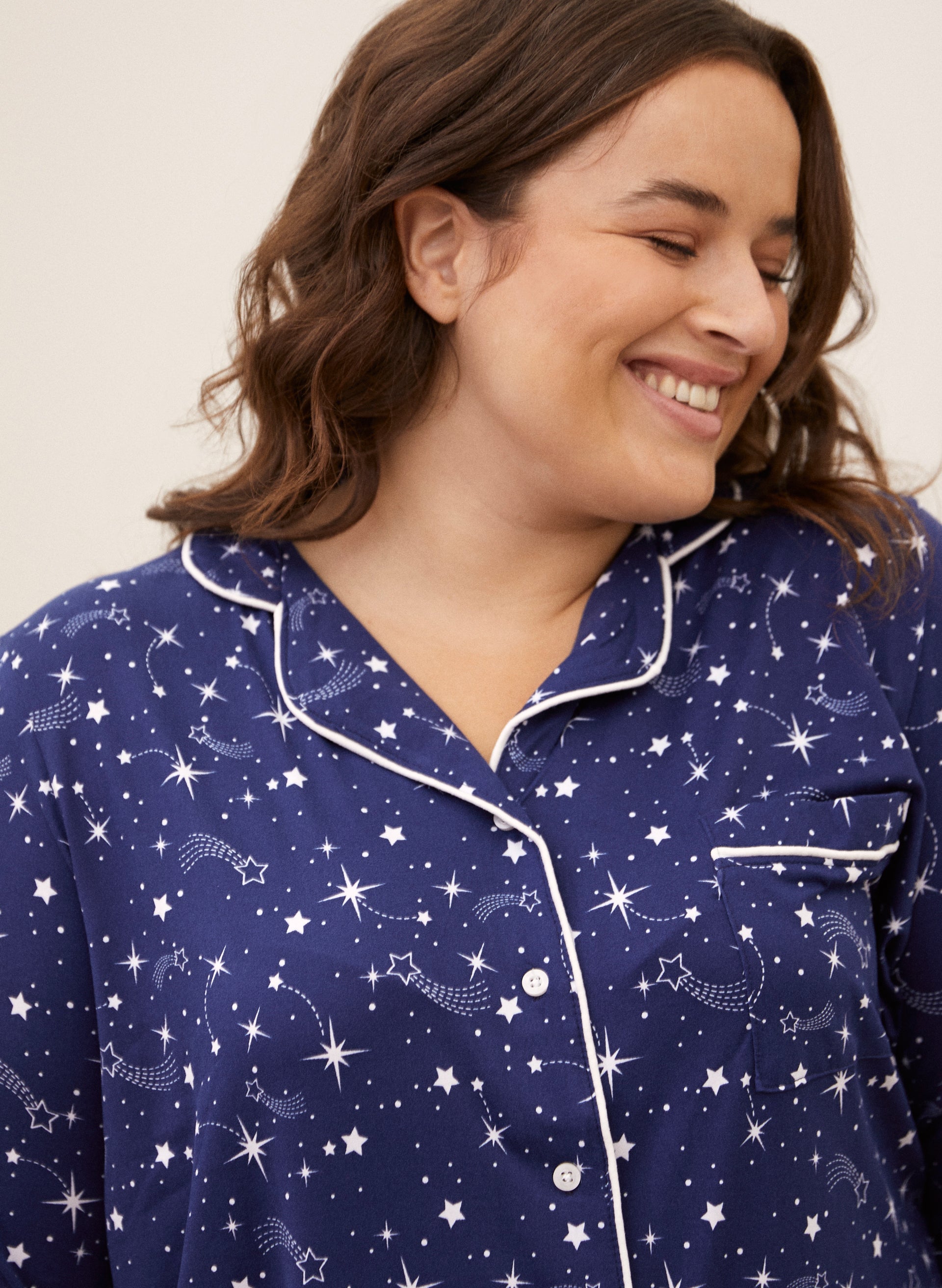 Star Print Pyjama Set-Tactilefable
