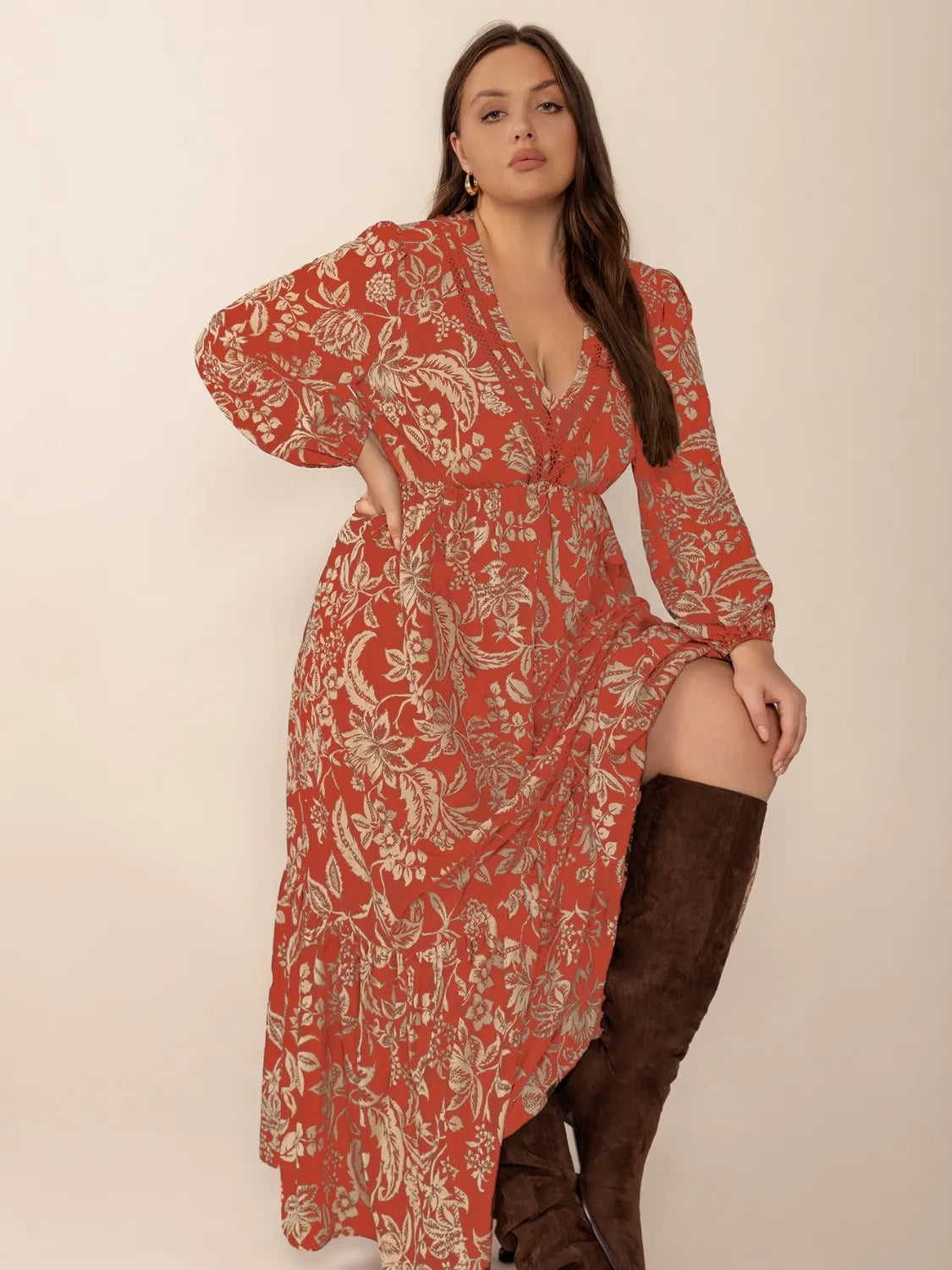 Celeste Gold Lace Maxi Kaftan | Poundton-Tactilefable