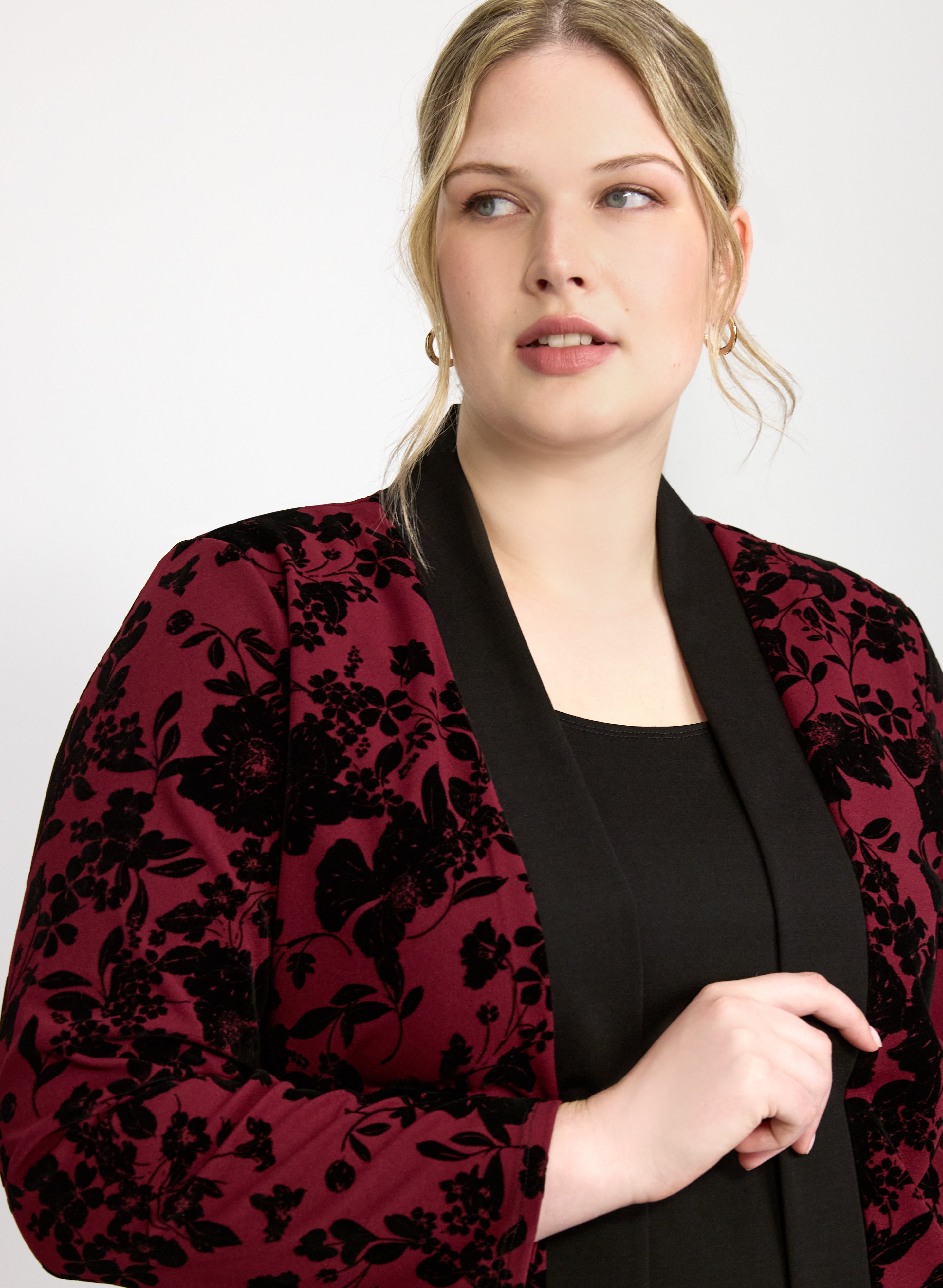 Floral Burnout Illusion Top-Tactilefable