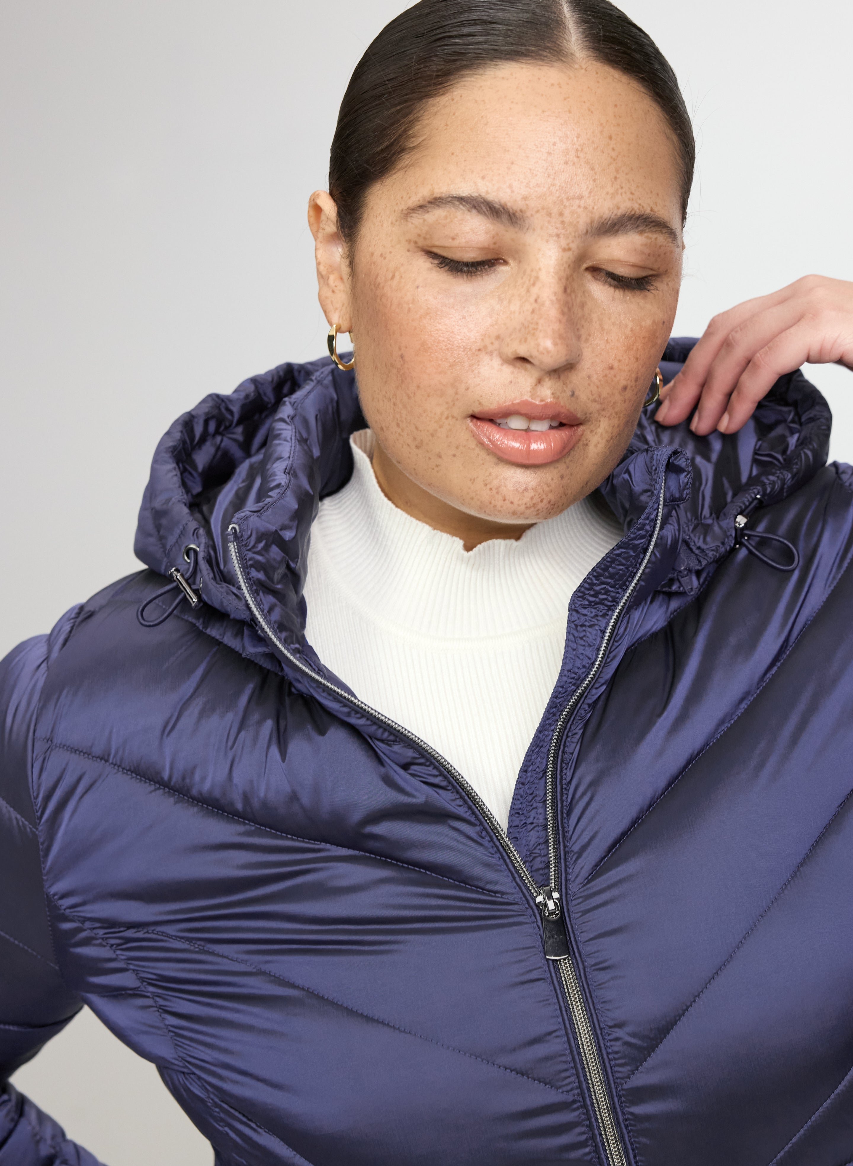 Packable Quilted Coat-Tactilefable