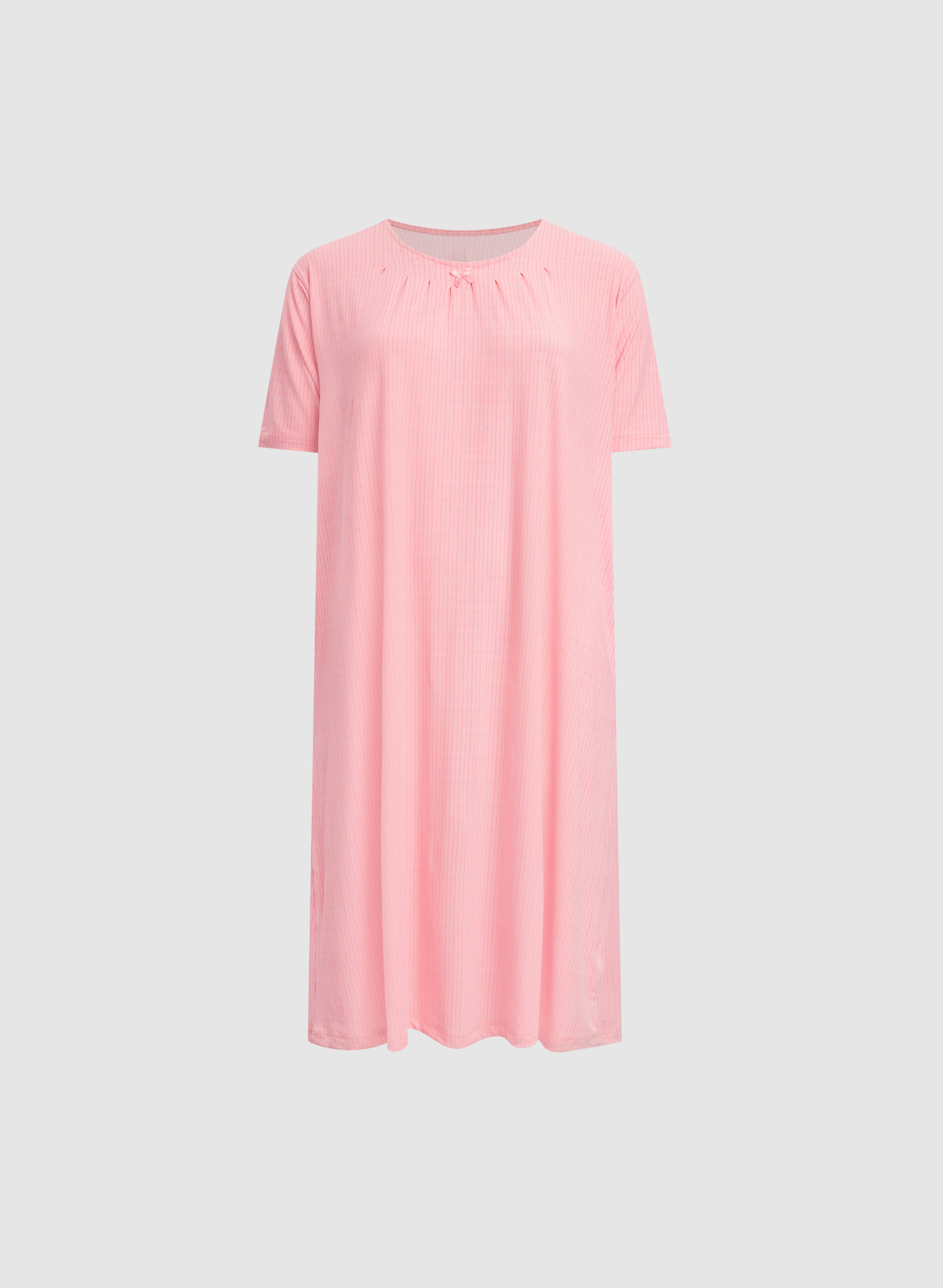 Stripe Jersey Nightgown-Tactilefable