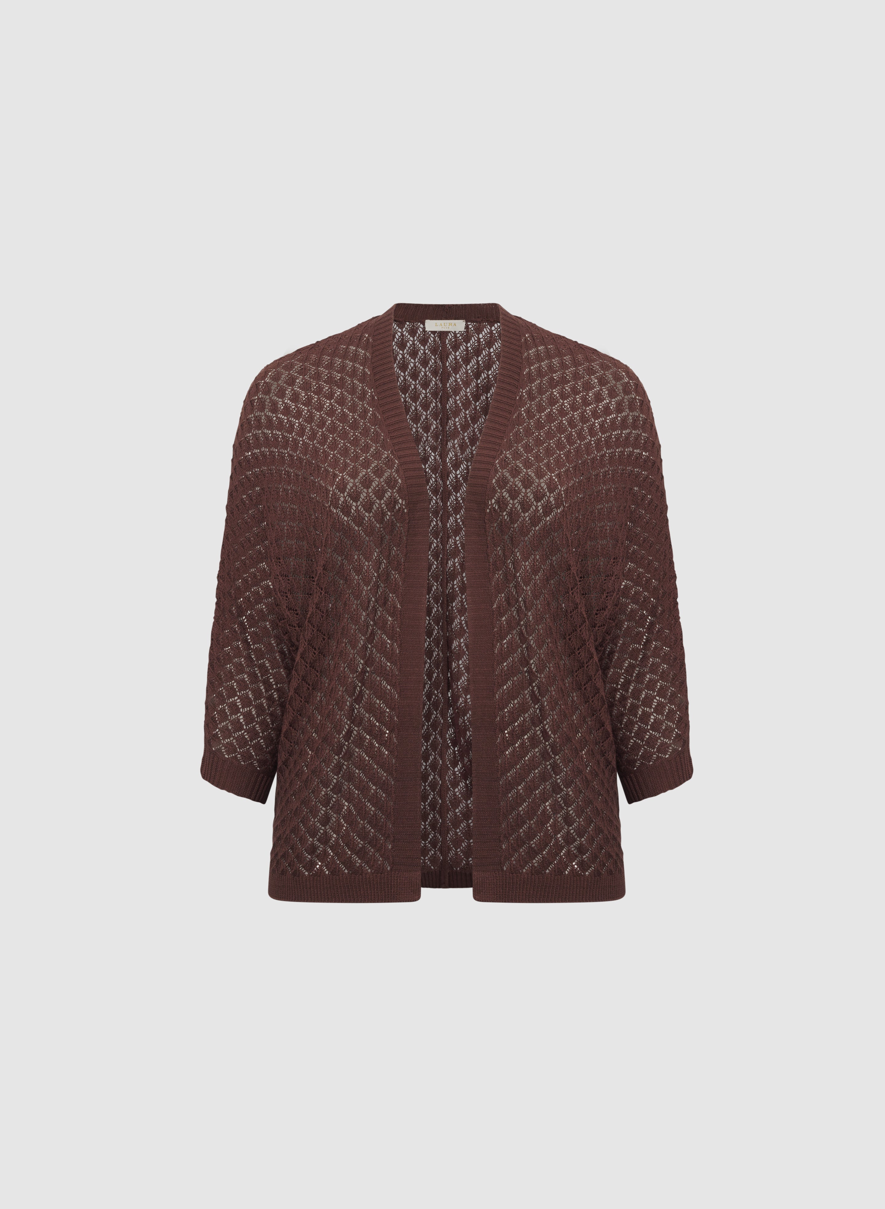 Open Knit Cardigan-Tactilefable