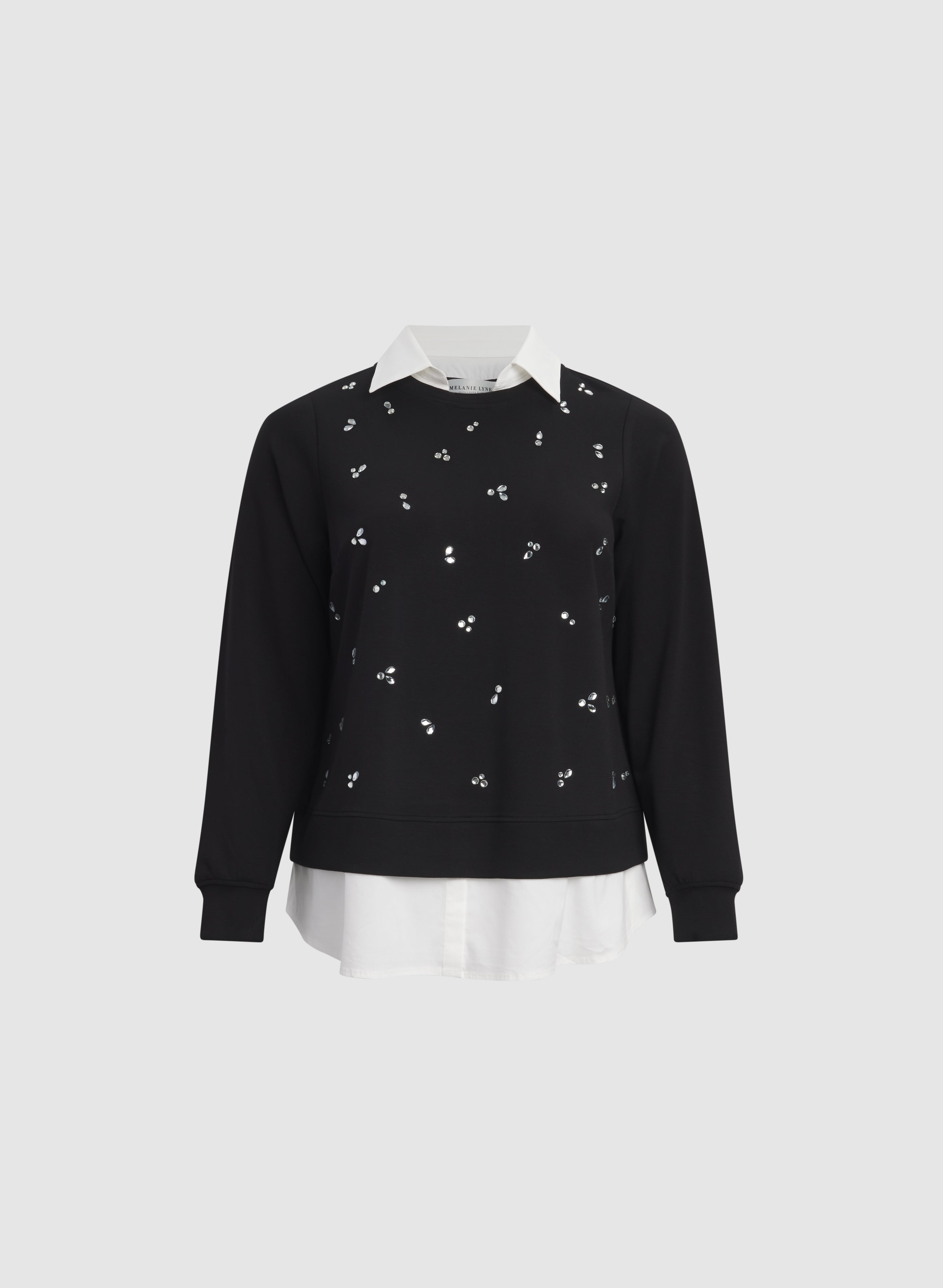 Melanie Lyne - Layered Knit Top-Tactilefable