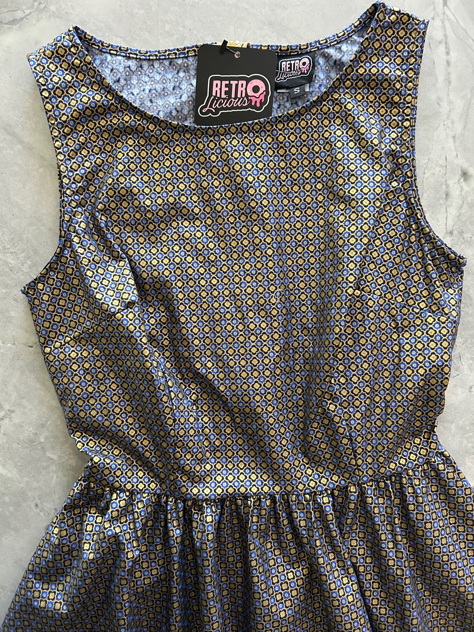 Isabella Vintage Dress | Retrolicious-Tactilefable