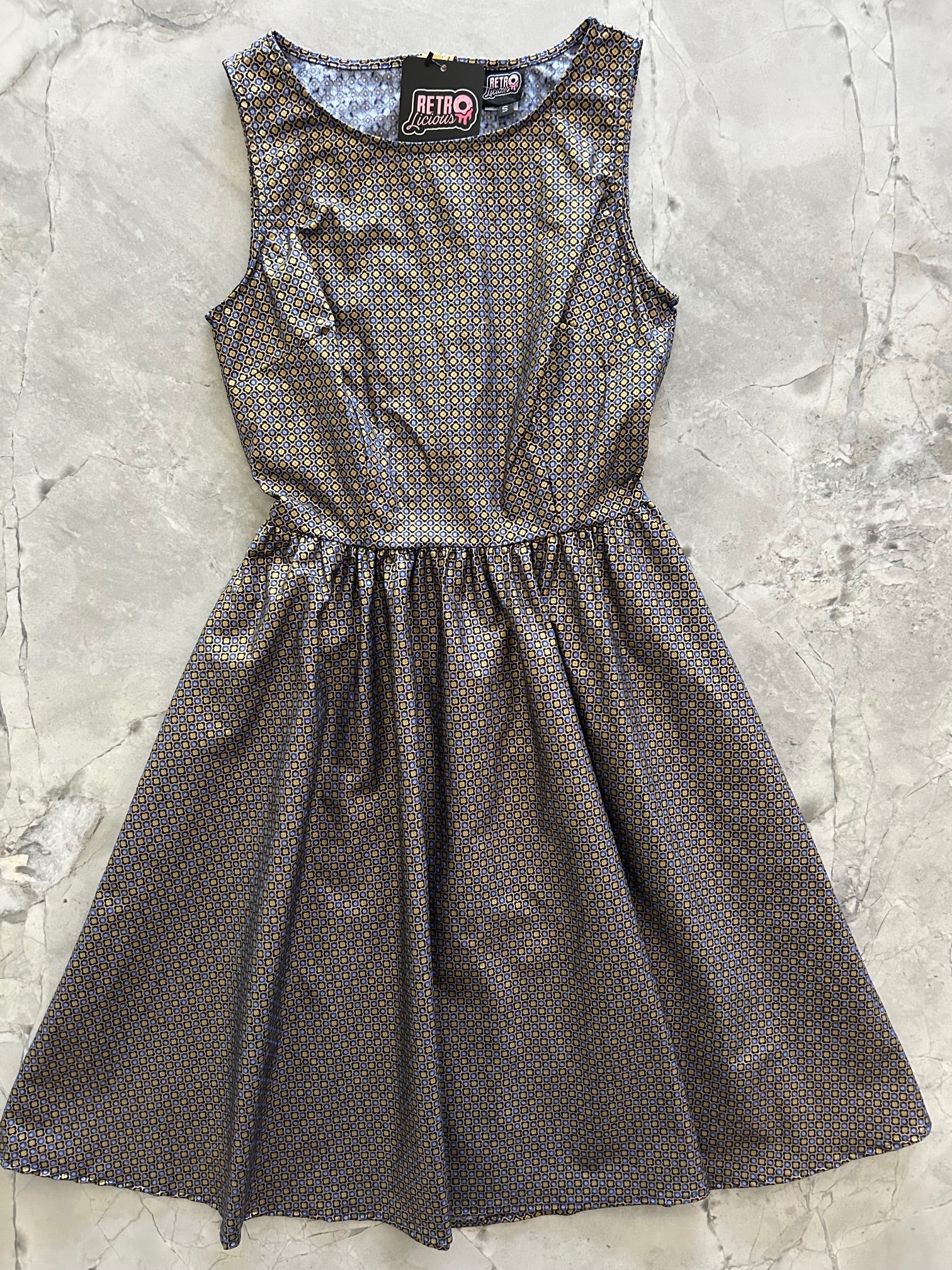 Isabella Vintage Dress | Retrolicious-Tactilefable