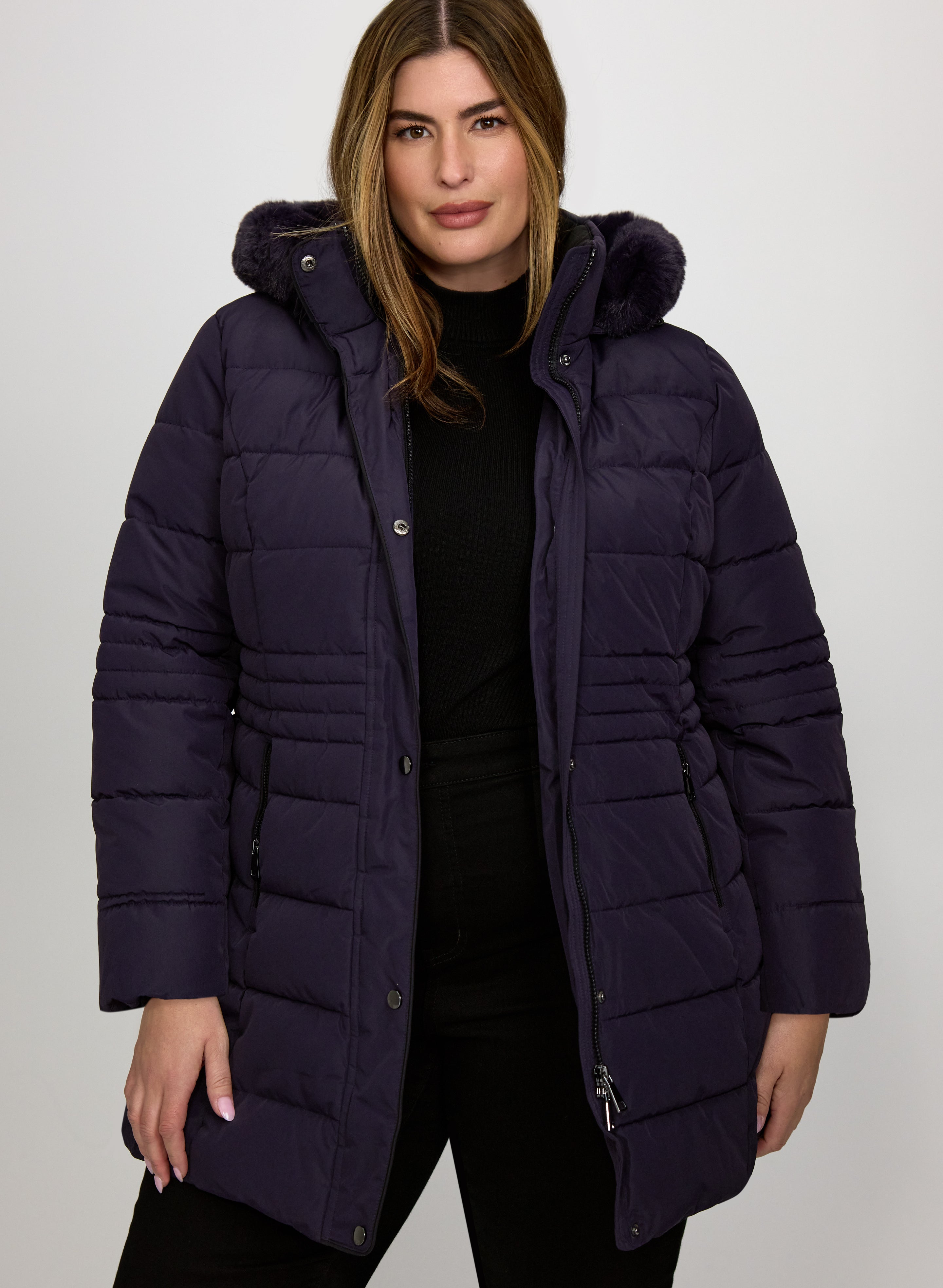Quilted Puffer Coat-Tactilefable