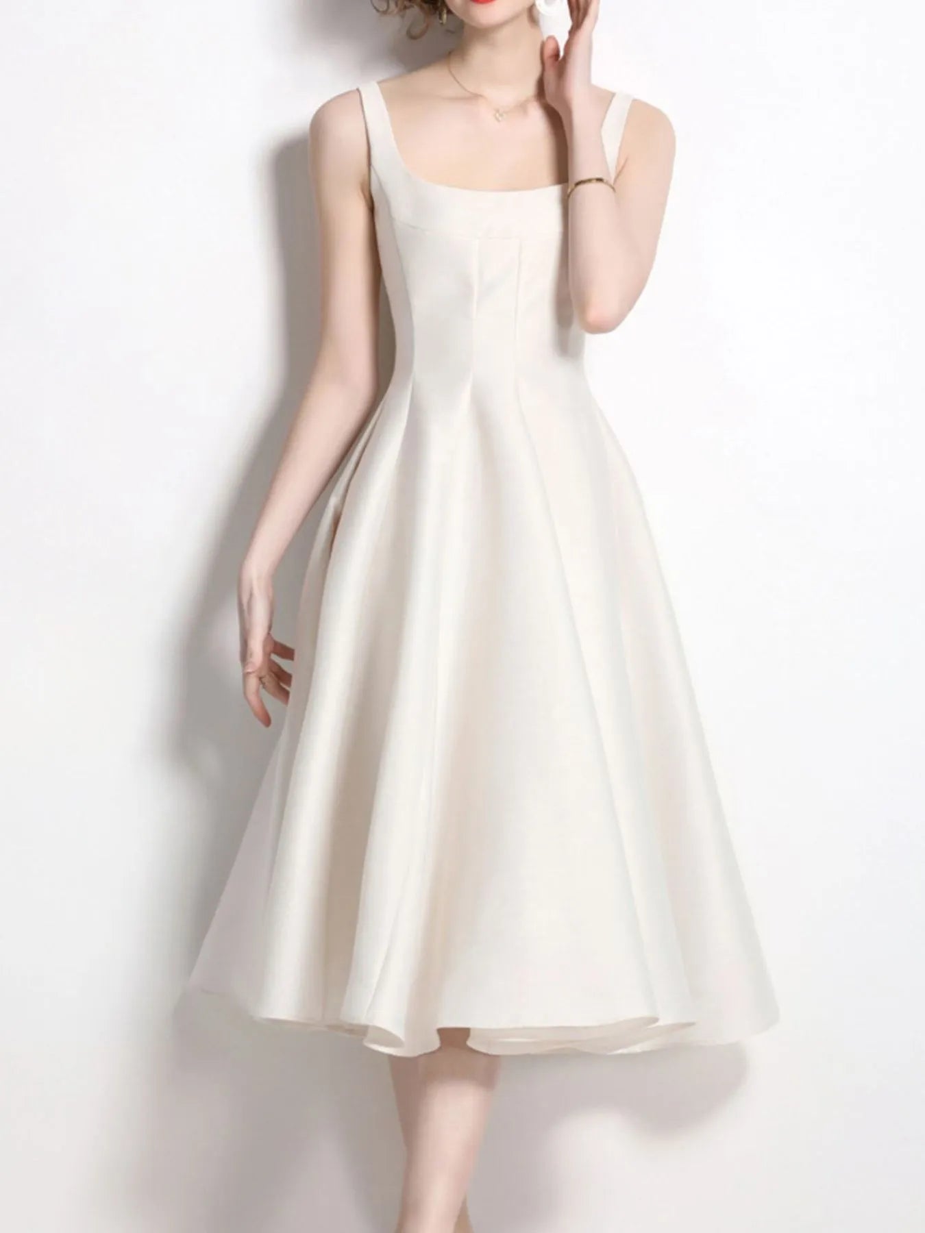 The Heiress A-Line Dress | 3 Colors | Brocade-Tactilefable