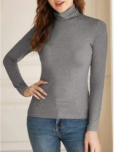 【US Shipping】Women's Comfy 3-Piece Stretchy Modal Plain High Neck Set - Slim-Fitting Turtleneck/Mock Neck Long Sleeve, Solid Winter Thermal, Fall 2025 Casual Tops, Lightweight Underwear 【US Shipping】Women's Comfy 3-Piece Stretchy Modal Plain High Neck Set - Slim-Fitting Turtleneck/Mock Neck Long Sleeve, Solid Winter Thermal, Fall 2025 Casual Tops, Lightweight Underwear