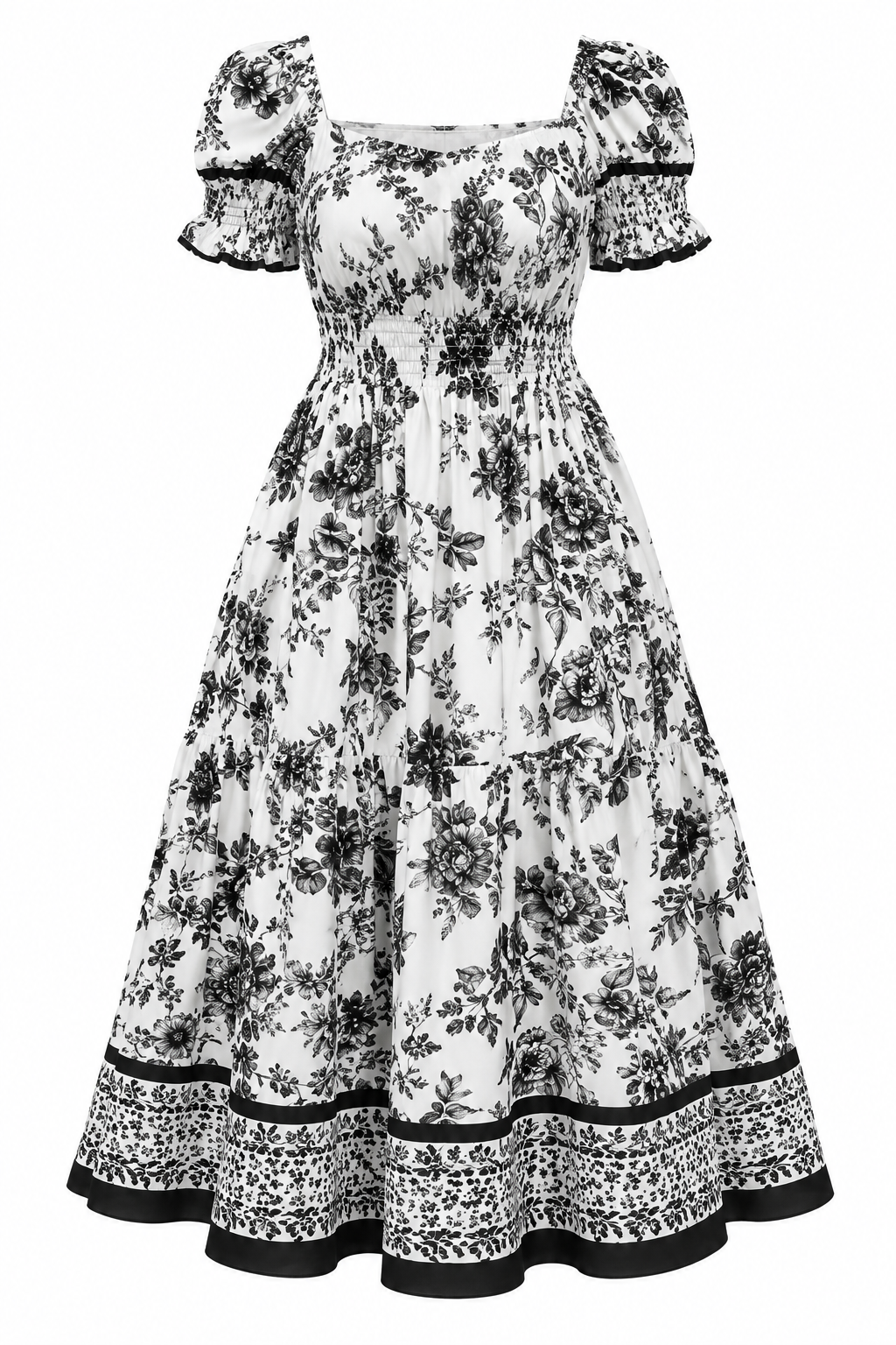 Rosalie Floral Maxi Dress-Tactilefable
