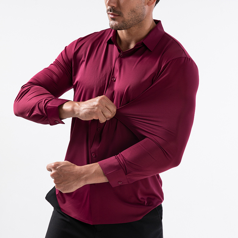 Stretch Business Shirt-Tactilefable