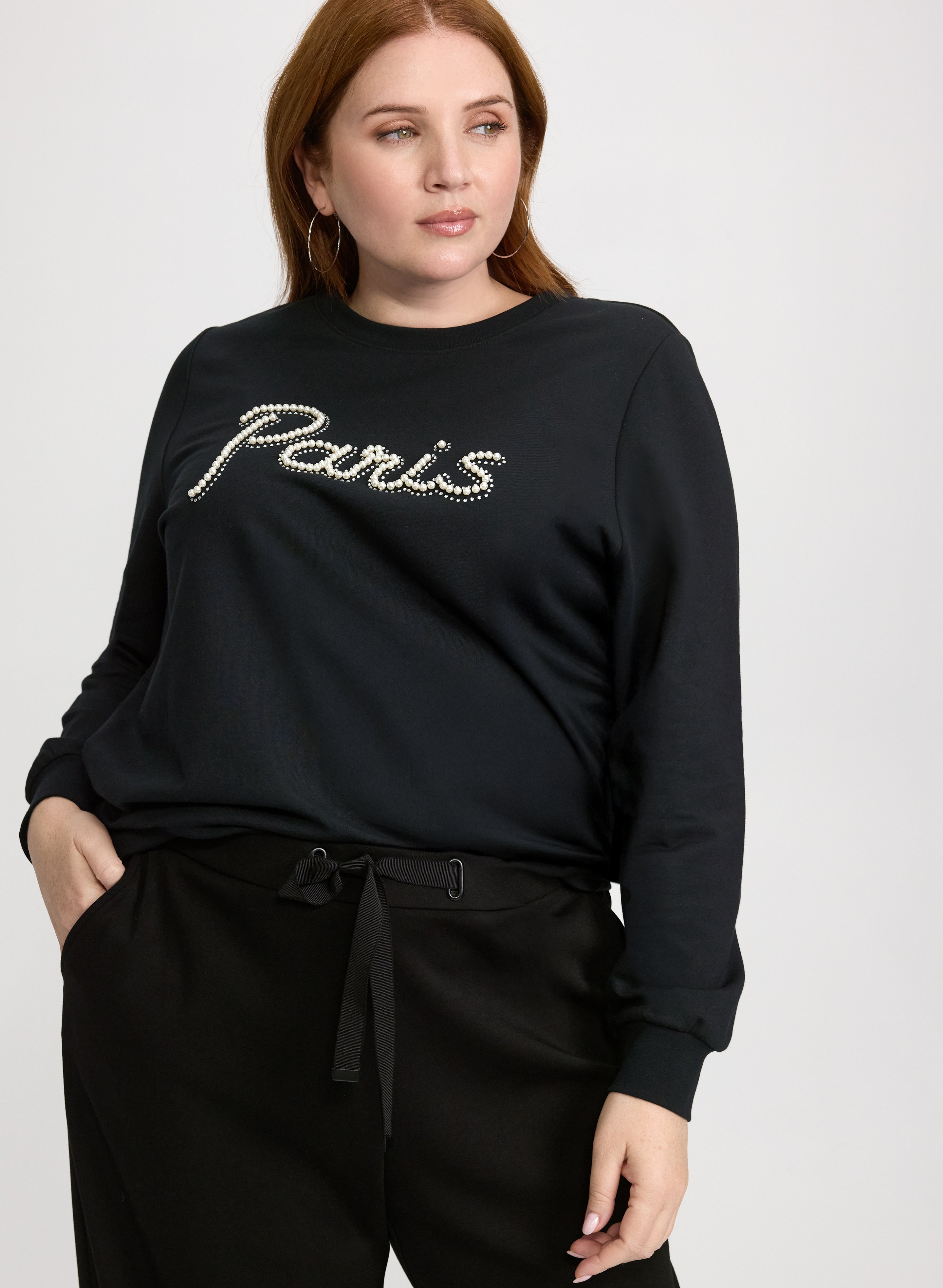 Paris Pearl Sweatshirt-Tactilefable
