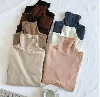 【US Shipping】Women's Comfy 3-Piece Stretchy Modal Plain High Neck Set - Slim-Fitting Turtleneck/Mock Neck Long Sleeve, Solid Winter Thermal, Fall 2025 Casual Tops, Lightweight Underwear 【US Shipping】Women's Comfy 3-Piece Stretchy Modal Plain High Neck Set - Slim-Fitting Turtleneck/Mock Neck Long Sleeve, Solid Winter Thermal, Fall 2025 Casual Tops, Lightweight Underwear