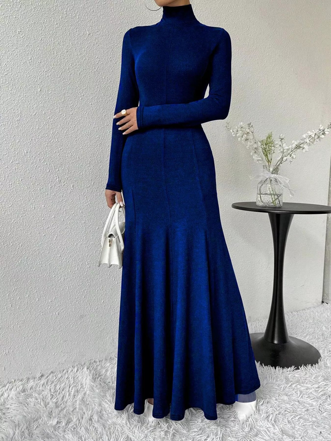 The Morticia Velvet Mermaid Gown | 5 Colors | Poundton-Tactilefable
