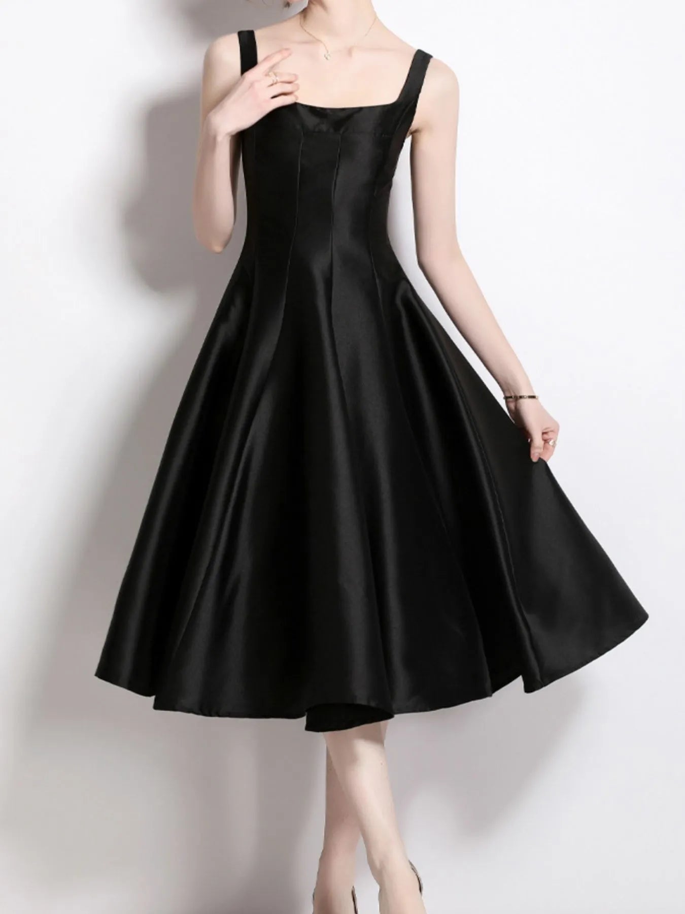 The Heiress A-Line Dress | 3 Colors | Brocade-Tactilefable