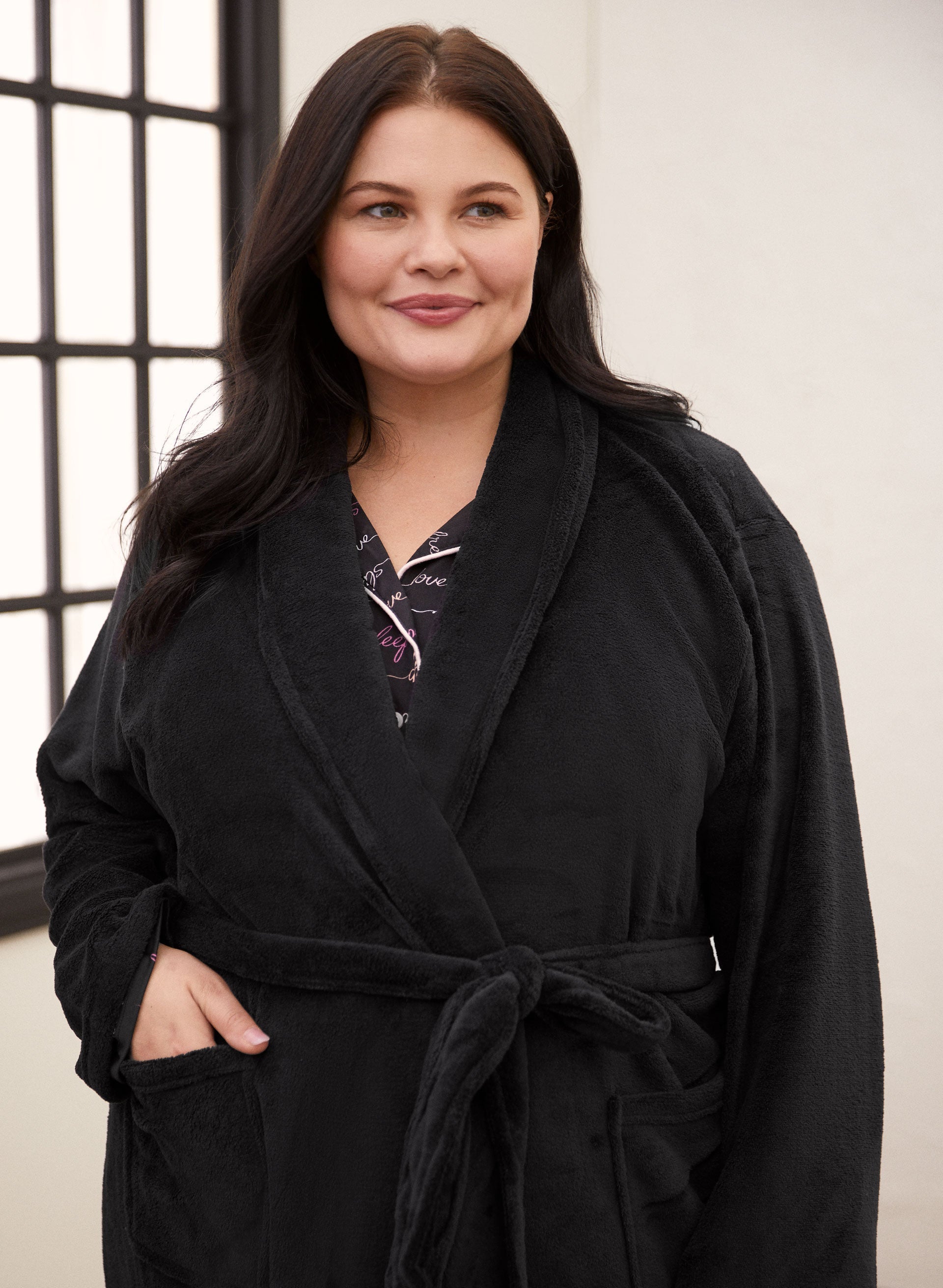 Shawl Collar Robe-Tactilefable