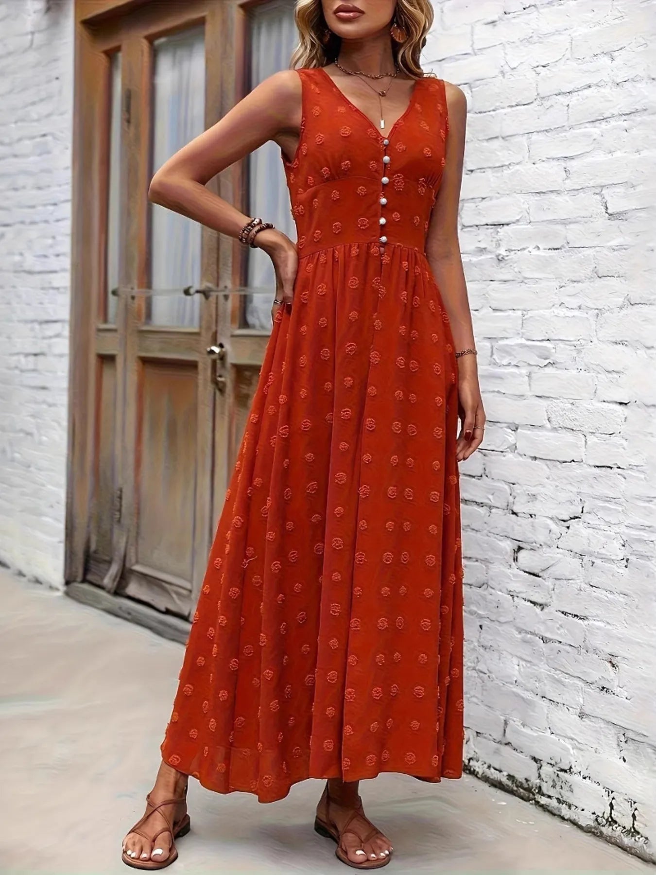 Santorini Escape Maxi Romper-Tactilefable