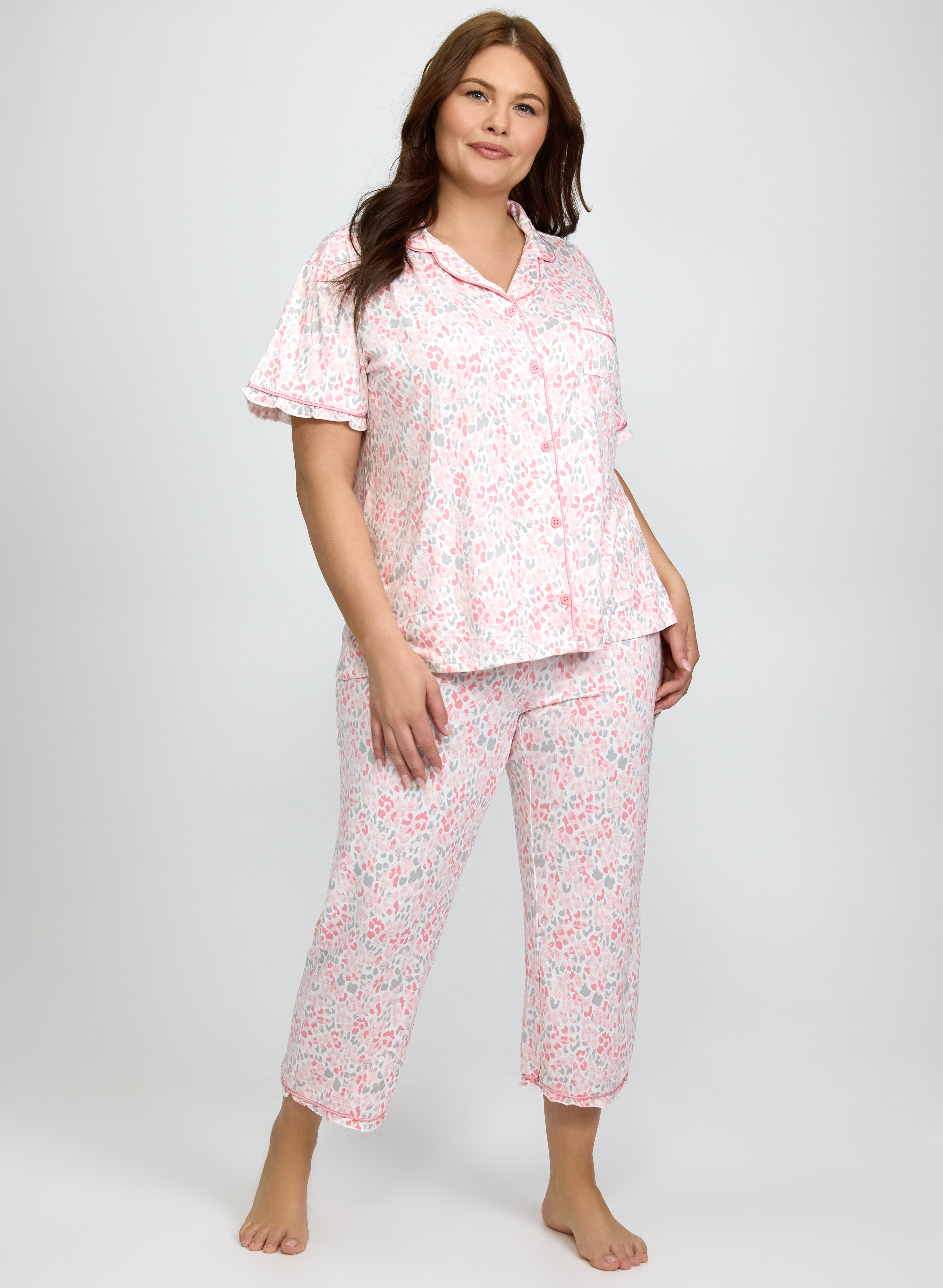 Animal Print Pyjama Set-Tactilefable