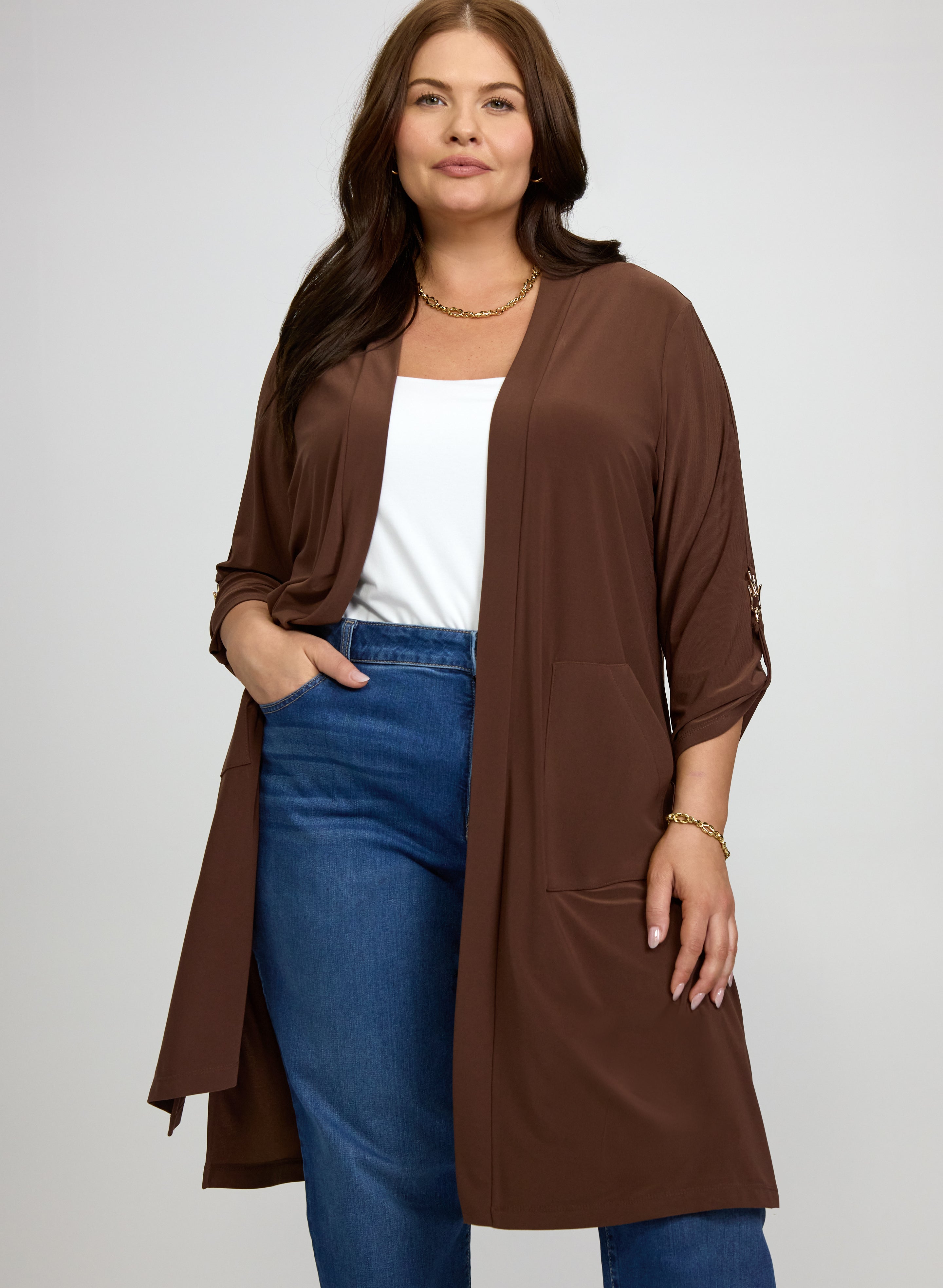 Hardware Detail Cardigan-Tactilefable