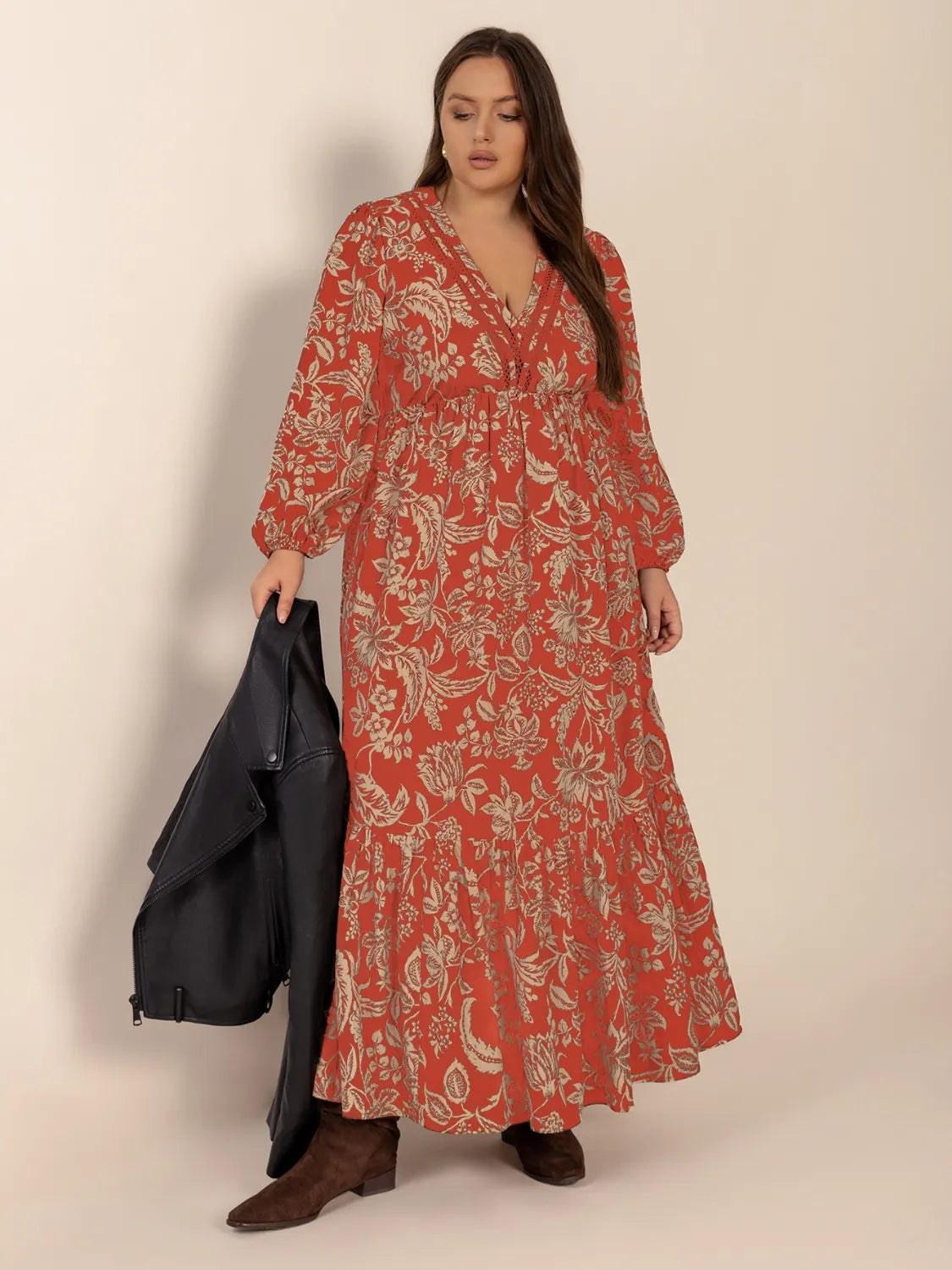 Celeste Gold Lace Maxi Kaftan | Poundton-Tactilefable