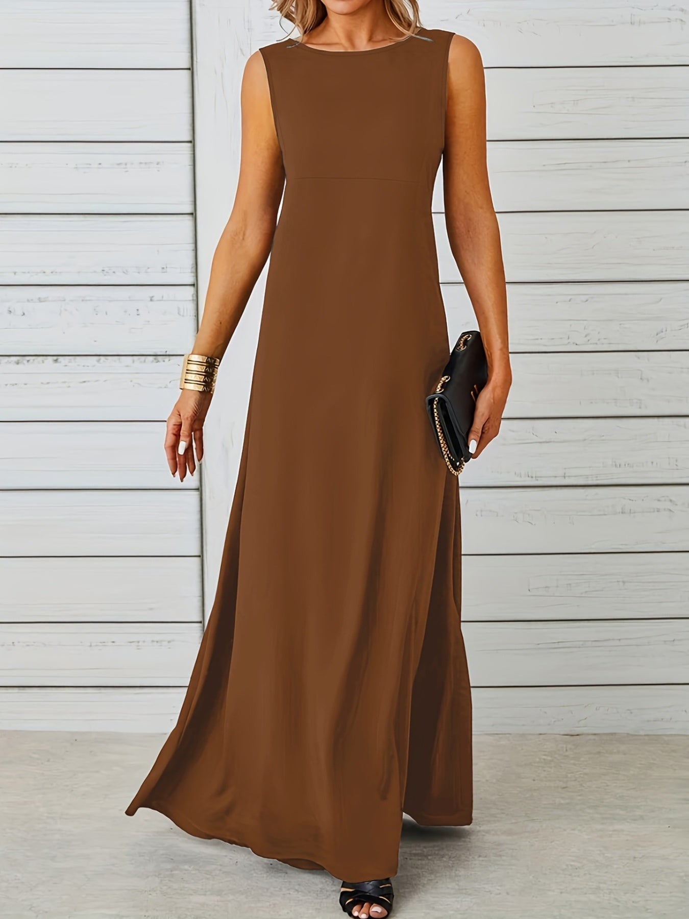 Coast Maxi Dress | 10 Colors | Poundton-Tactilefable