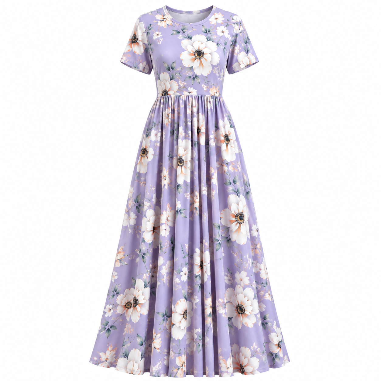 Maya Floral Maxi Dress-Tactilefable