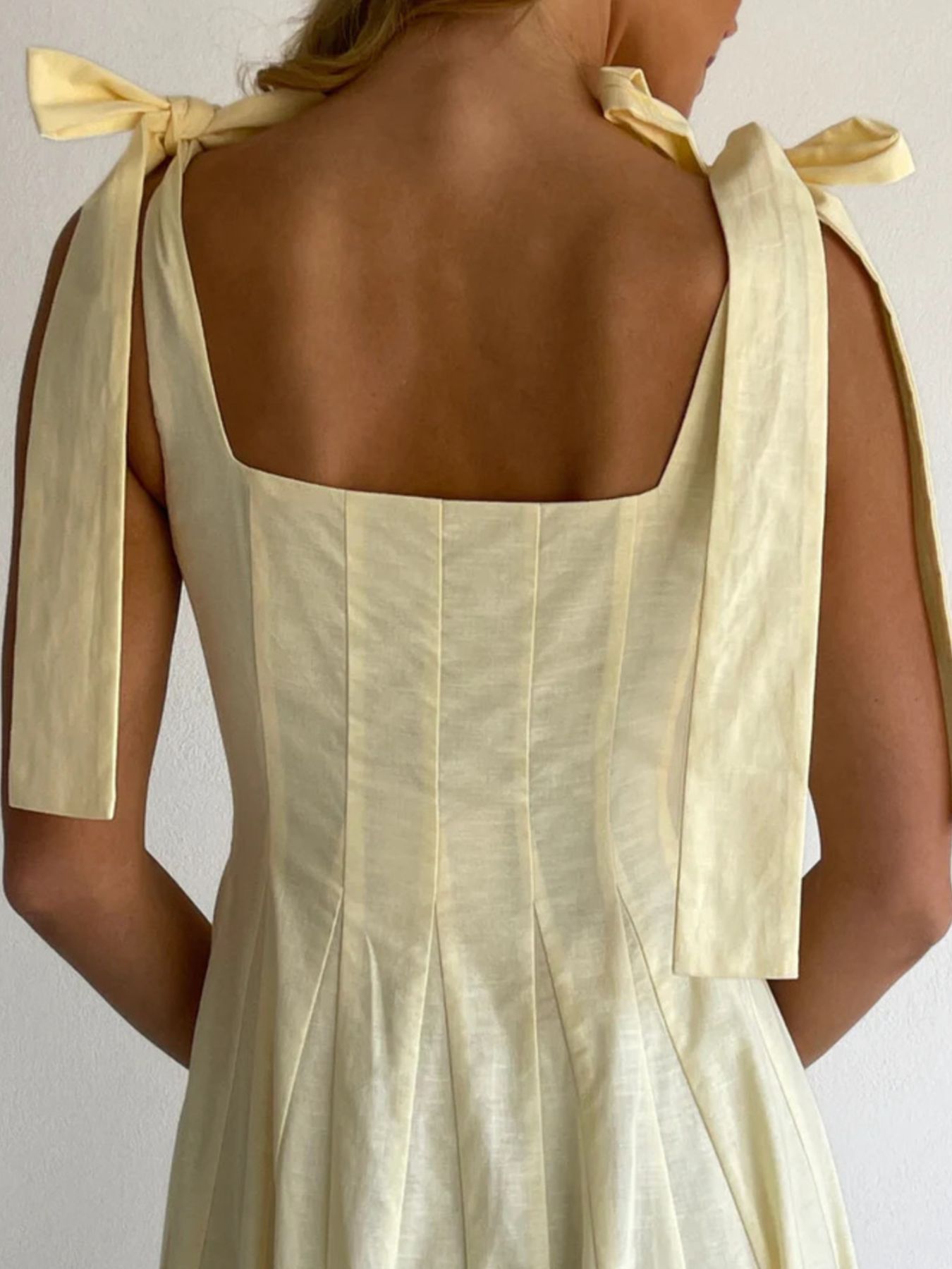 Pastel Promenade Tie-Shoulder Maxi Dress | 3 Colors-Tactilefable