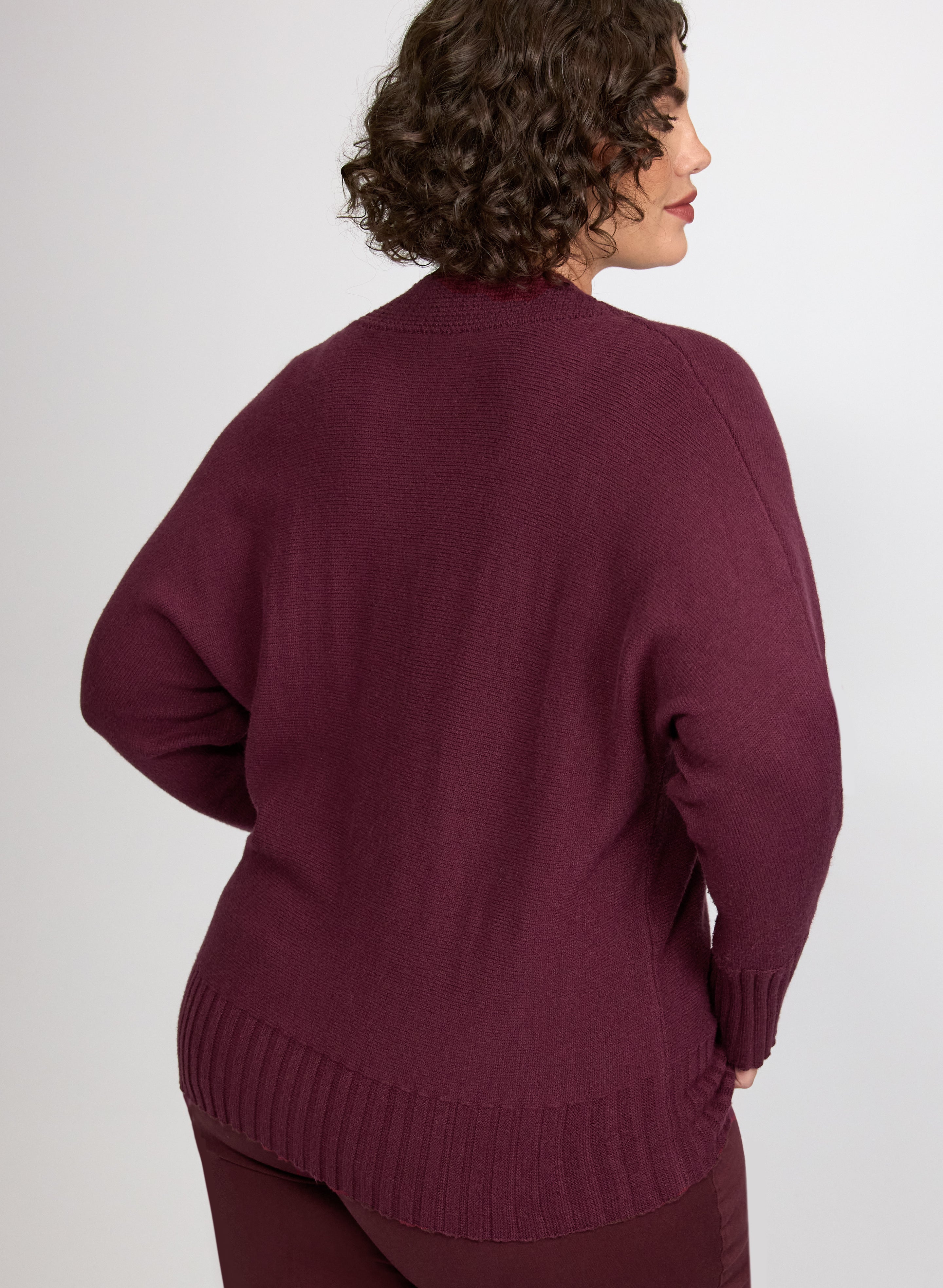 Hammered Button Cardigan-Tactilefable
