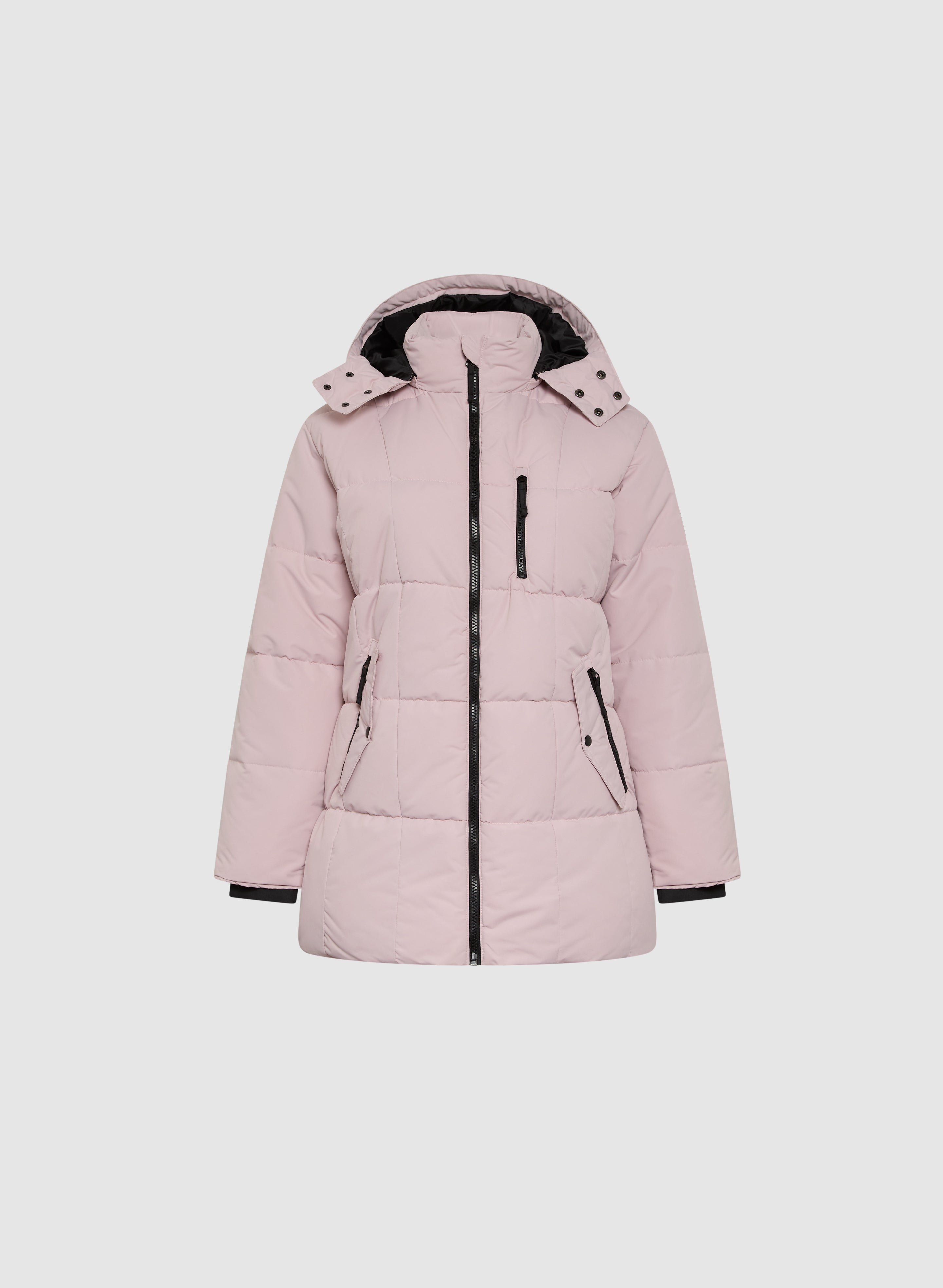 Quilted Puffer Coat-Tactilefable