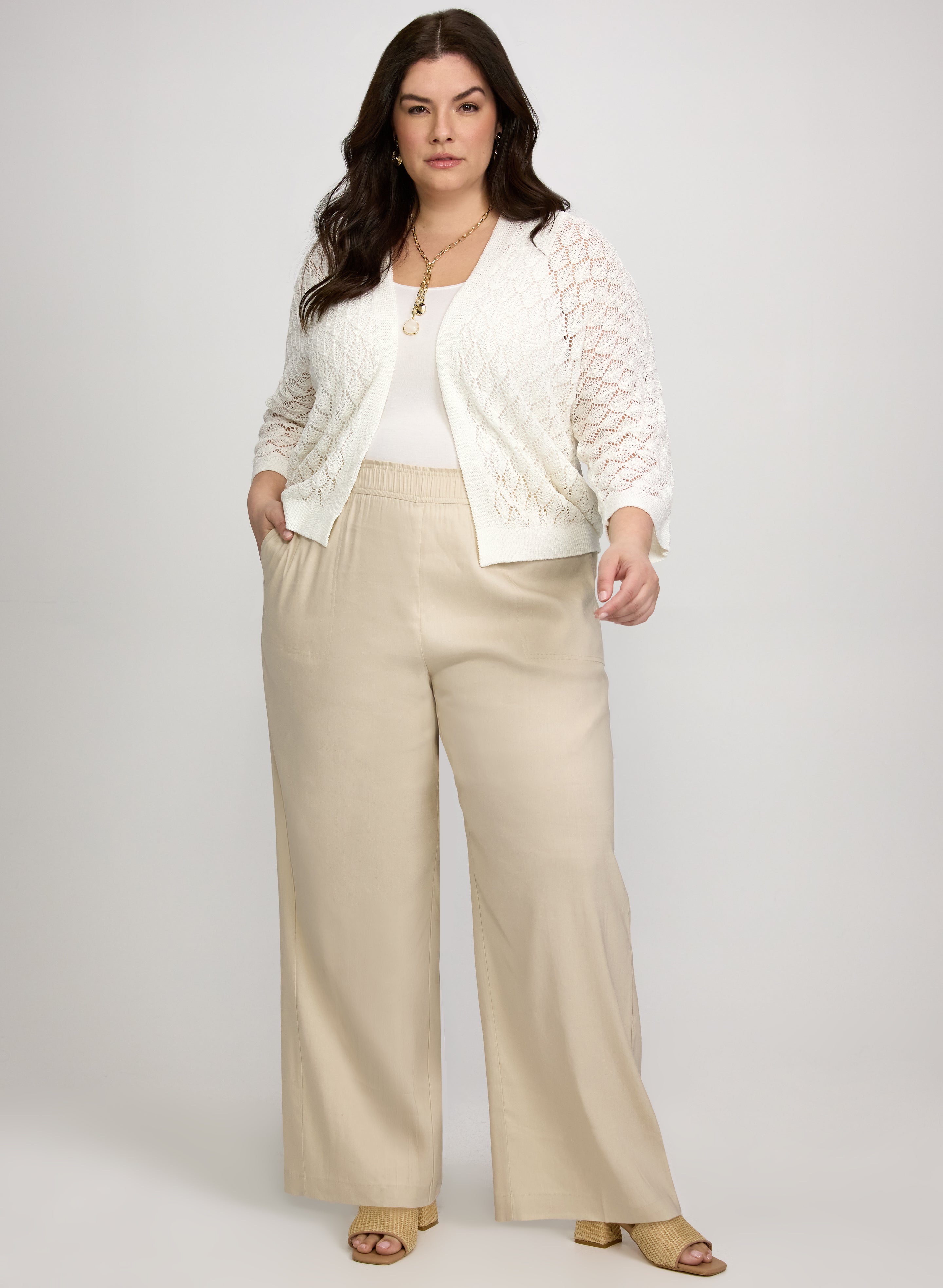 Open Knit Cardigan-Tactilefable