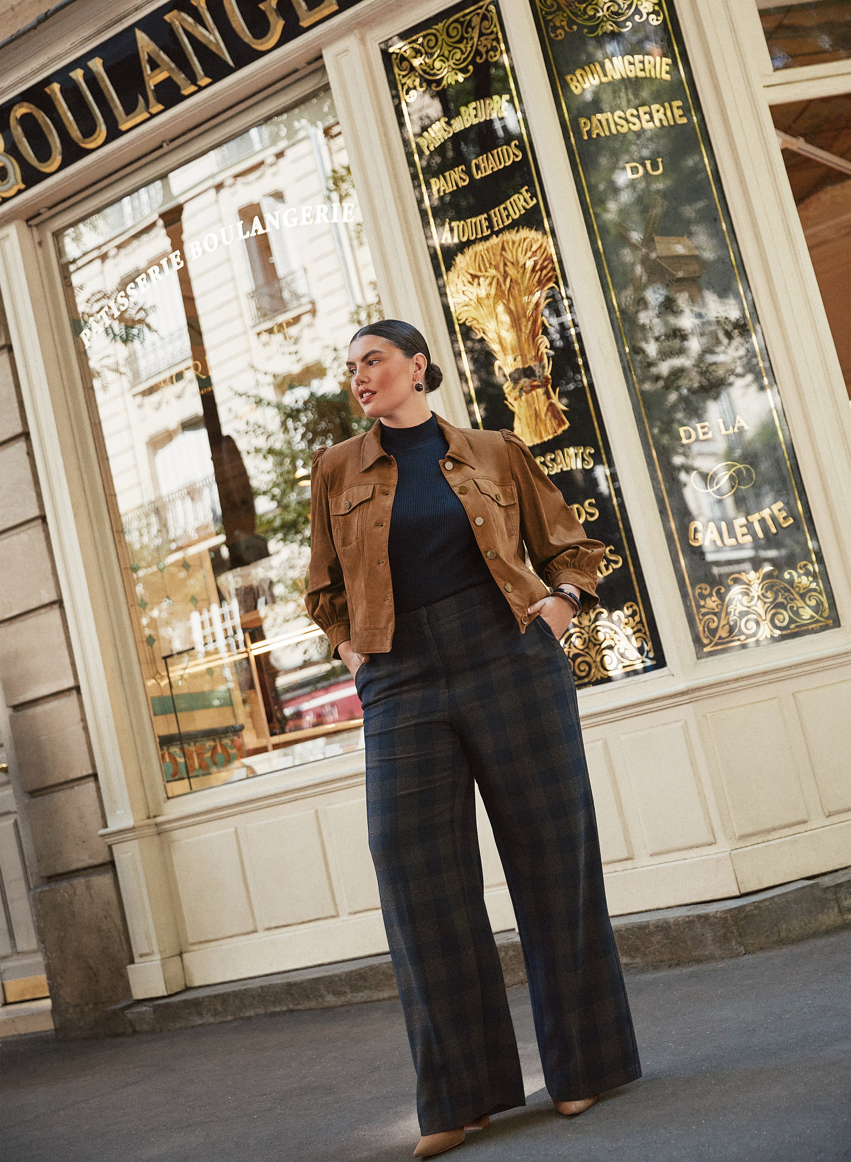 Faux-Suede Jacket-Tactilefable