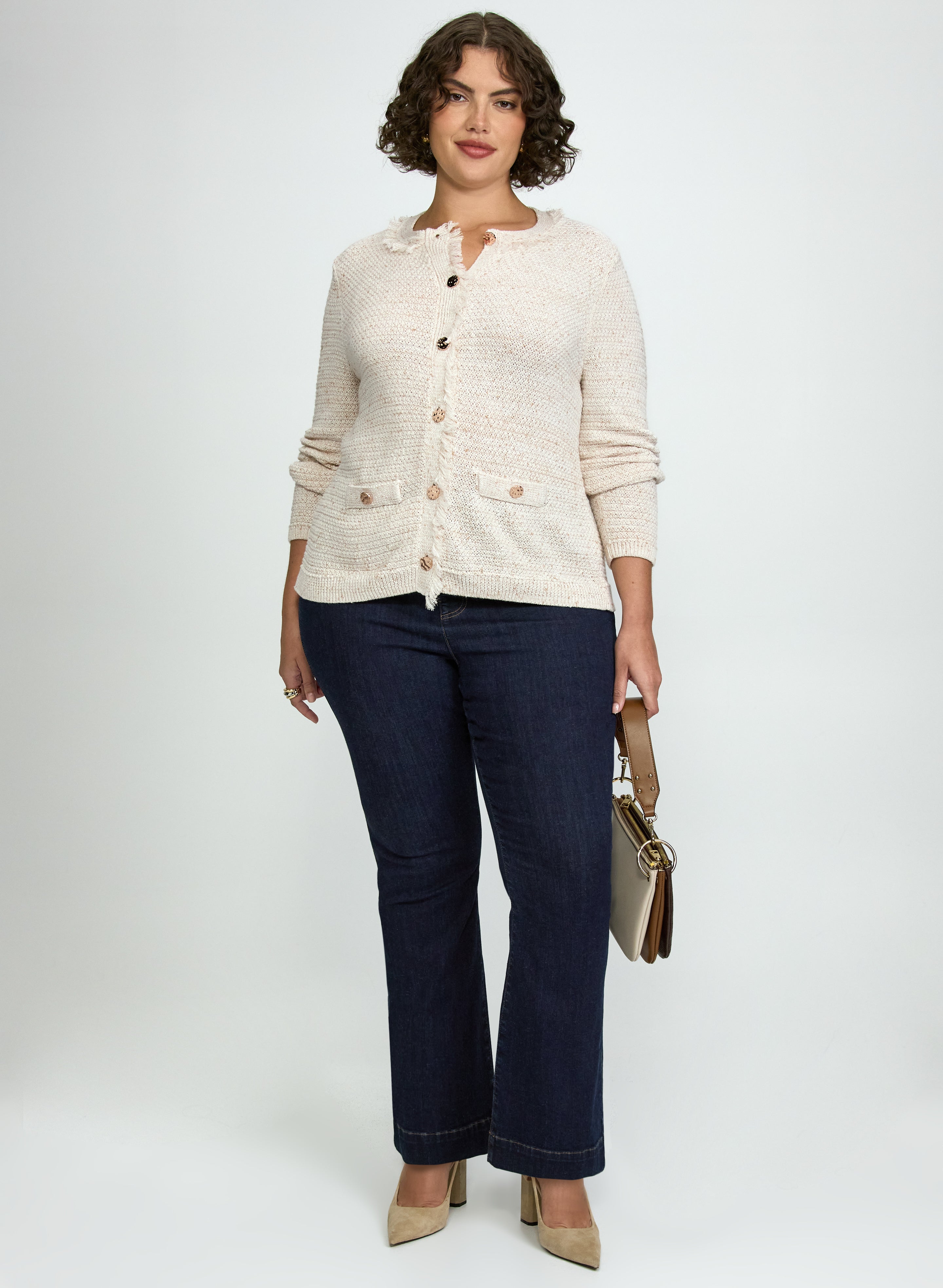 Flare-Leg Jeans-Tactilefable