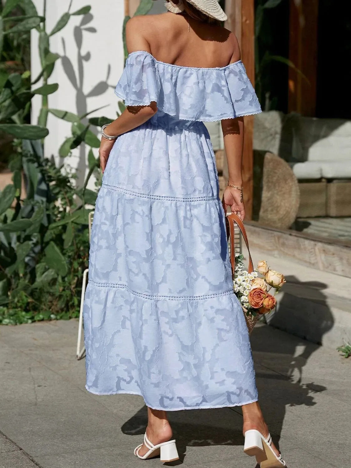 Coastal Romance Ruched Midi Dress | 5 colors-Tactilefable