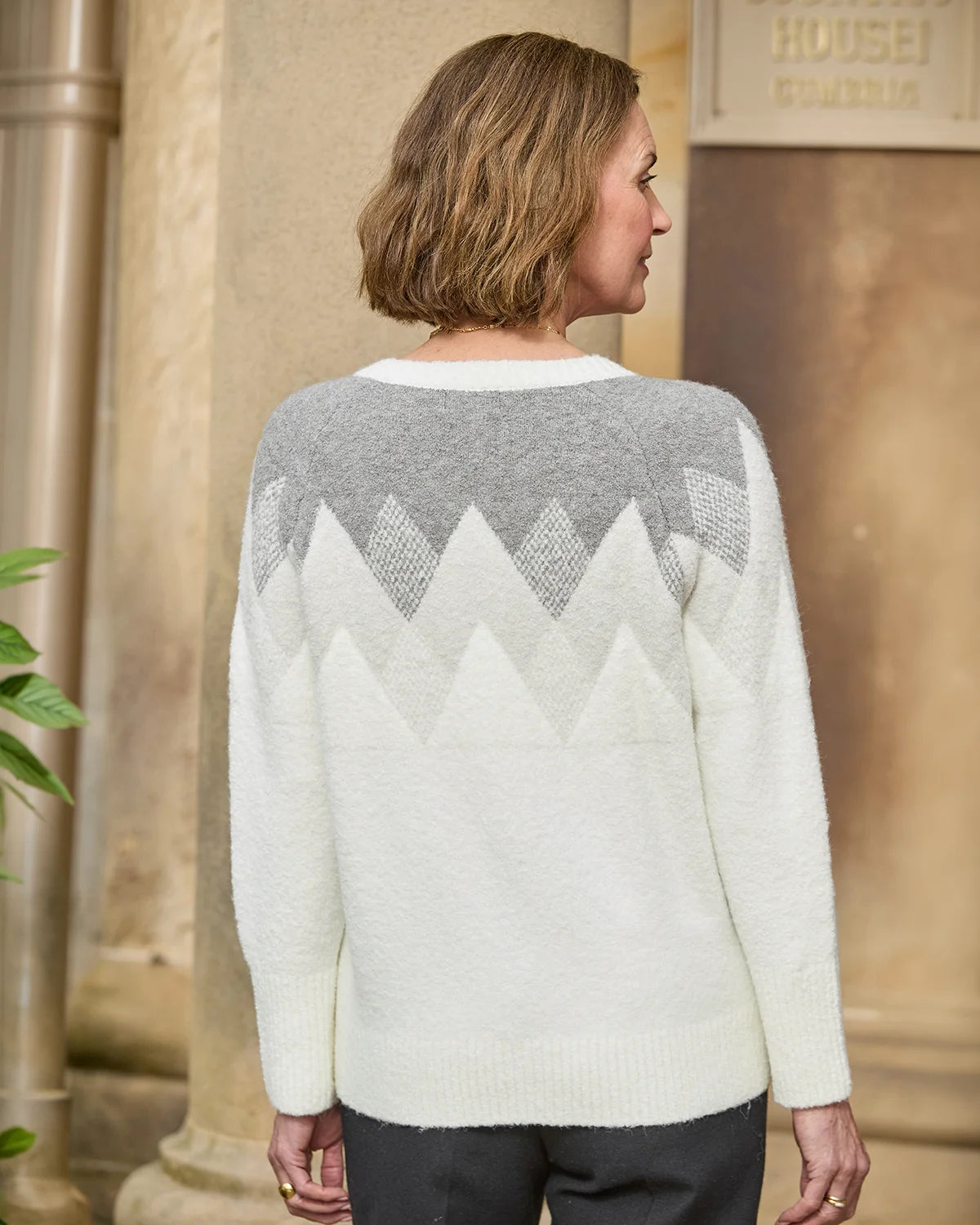 Ayla Raglan Sleeve Patterned Cardigan-Tactilefable