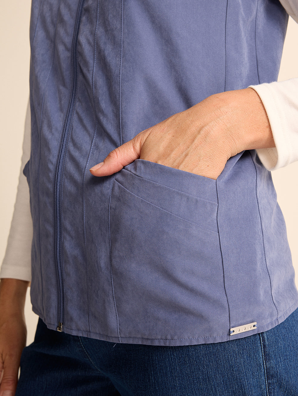 Microfibre Reversible Vest-Tactilefable