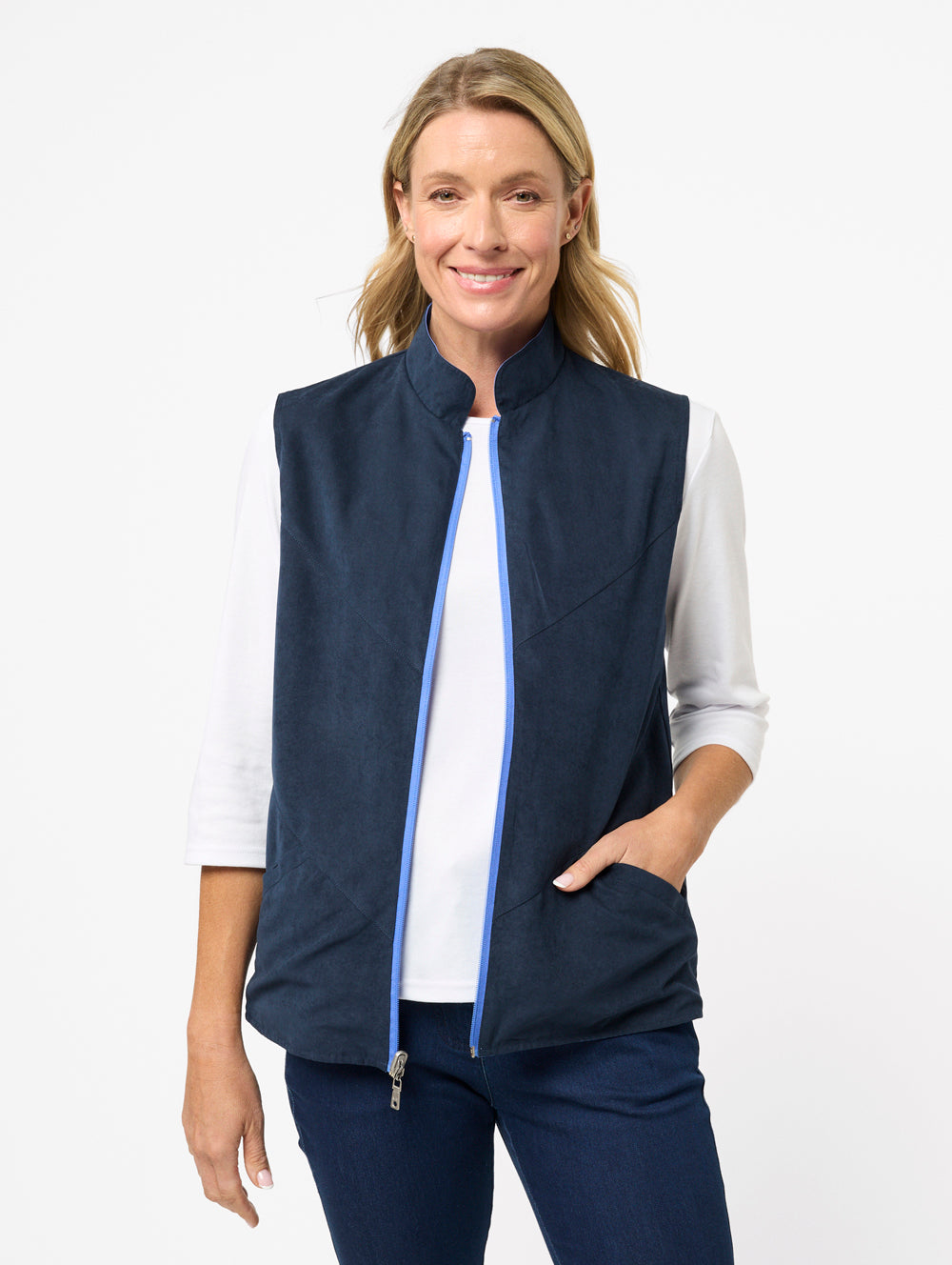 Microfibre Reversible Vest-Tactilefable