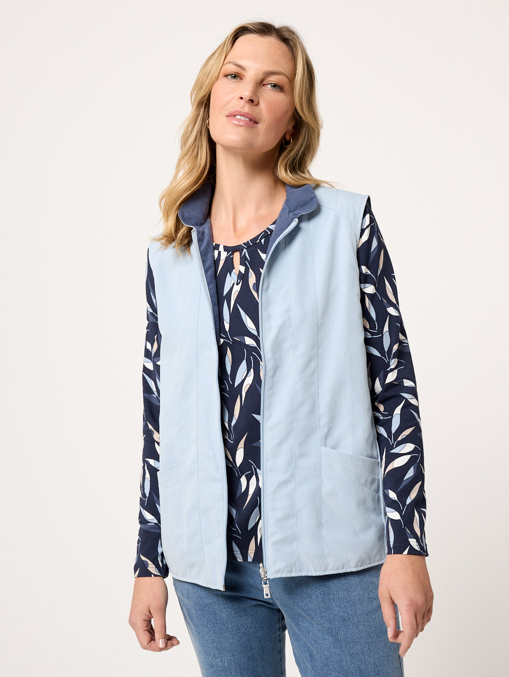 Microfibre Reversible Vest-Tactilefable