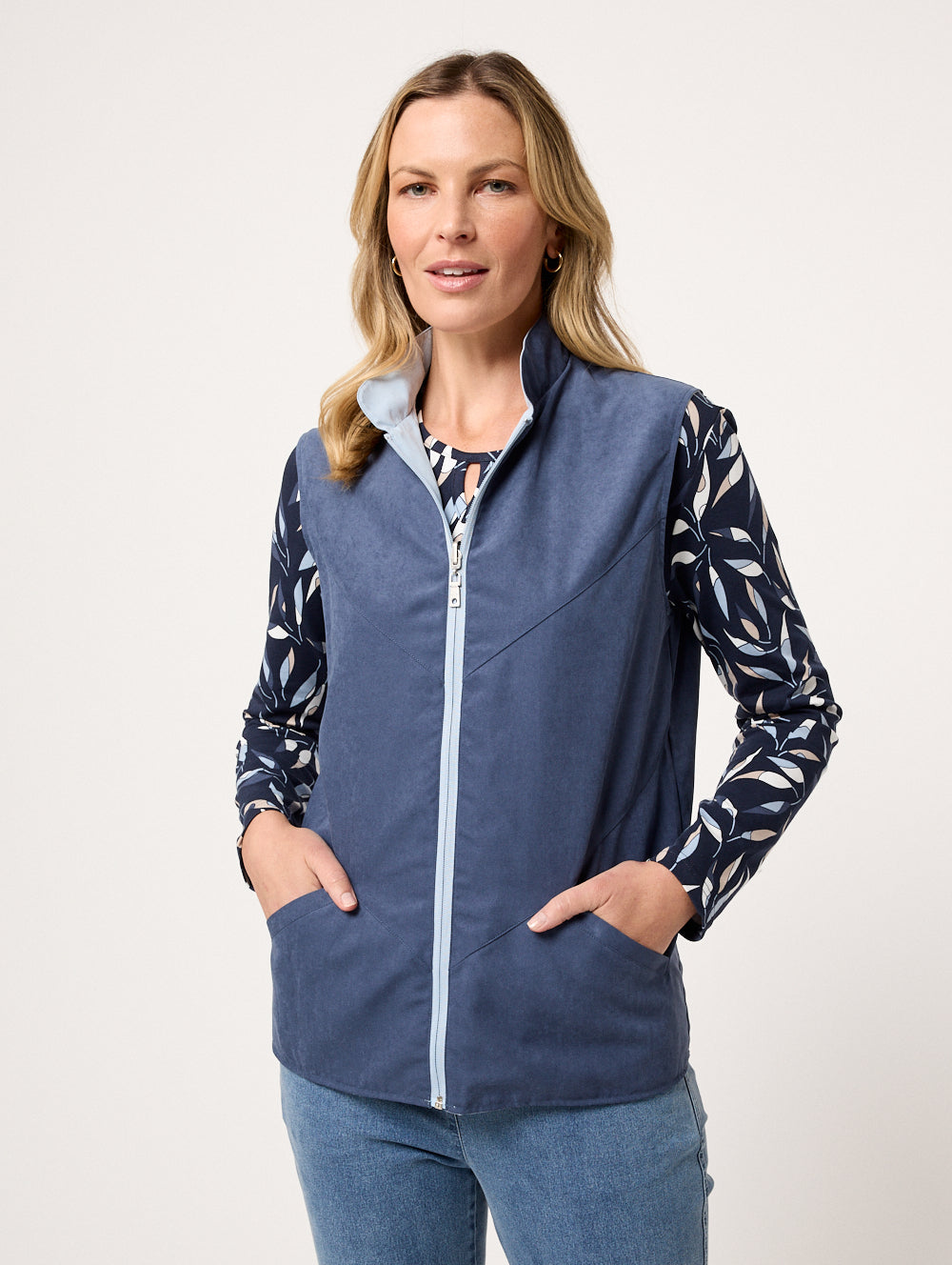 Microfibre Reversible Vest-Tactilefable