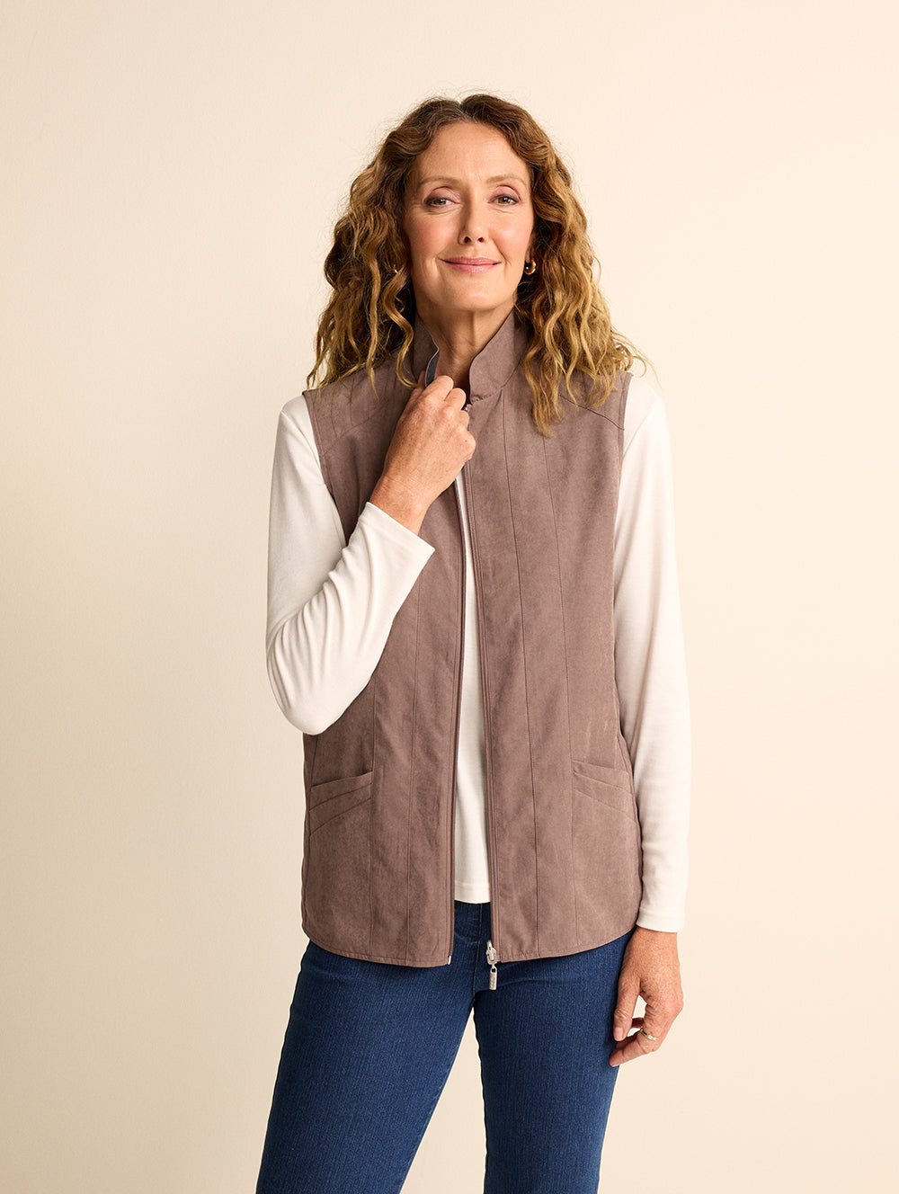 Microfibre Reversible Vest-Tactilefable