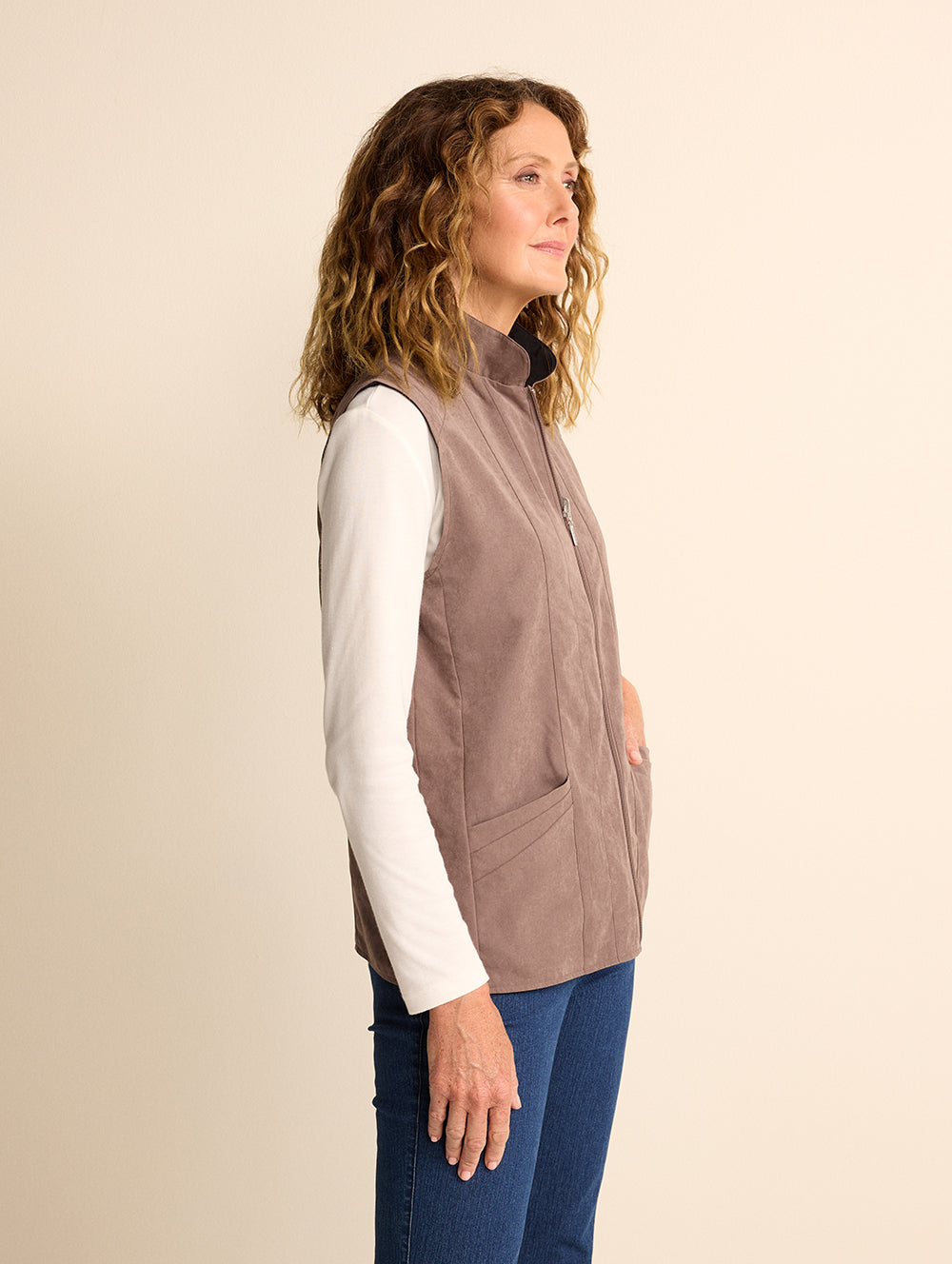 Microfibre Reversible Vest-Tactilefable